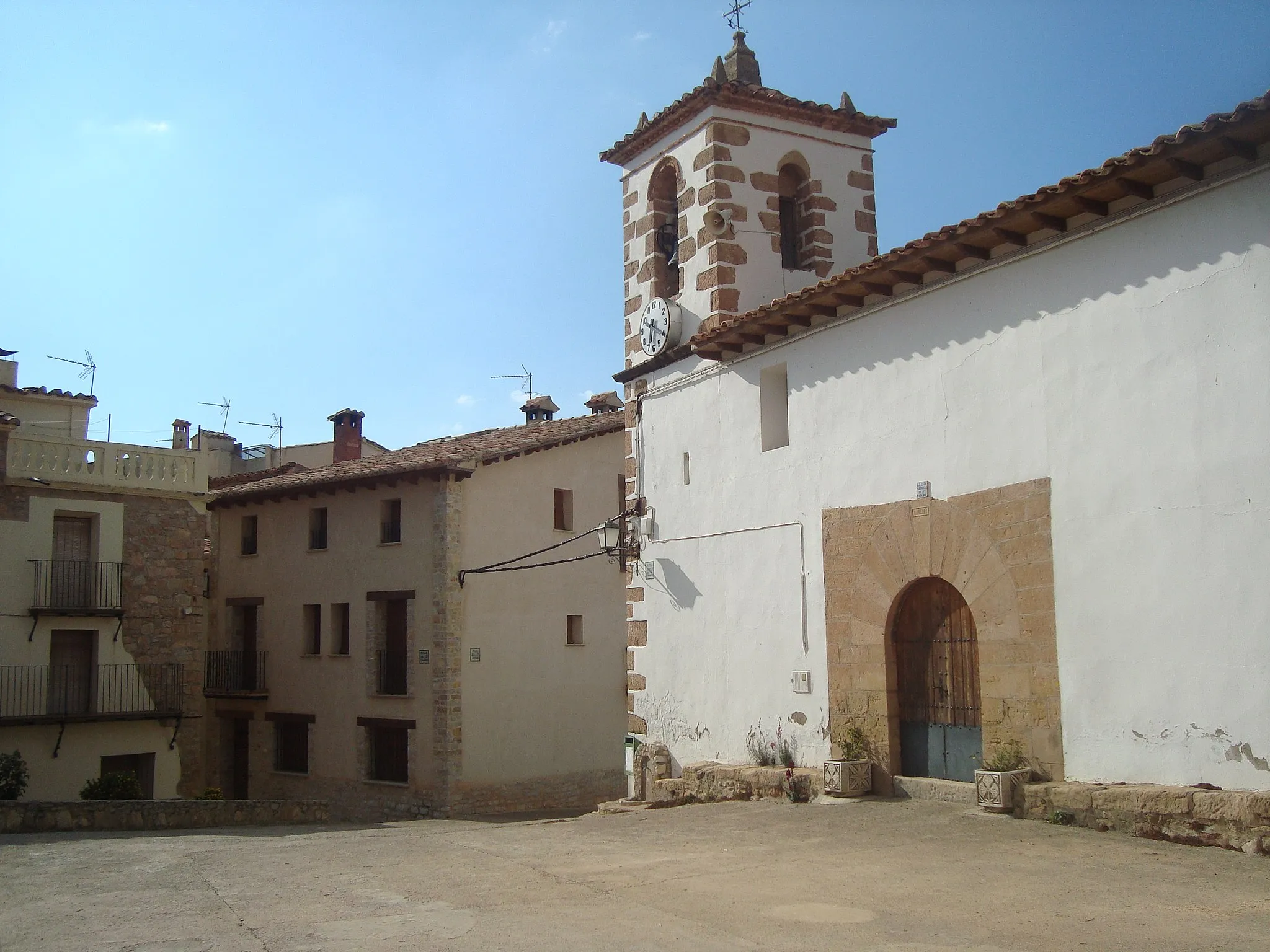Photo showing: Iglesia parroquial de San Marcos (Las Planas, Castellote)