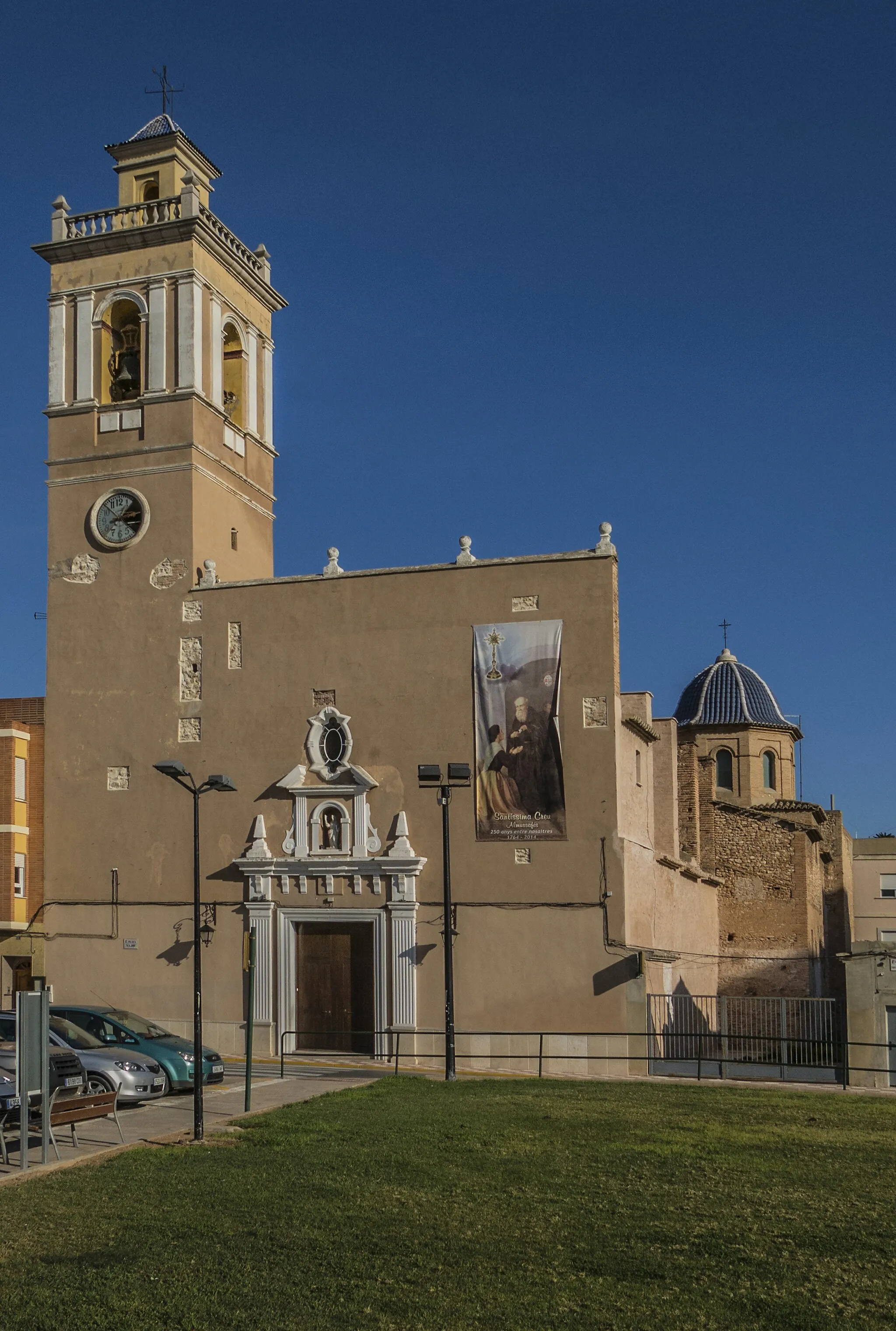 Photo showing: Església de Sant Bartomeu, d'estil barroc, a la Ribera Baixa del País Valencià.