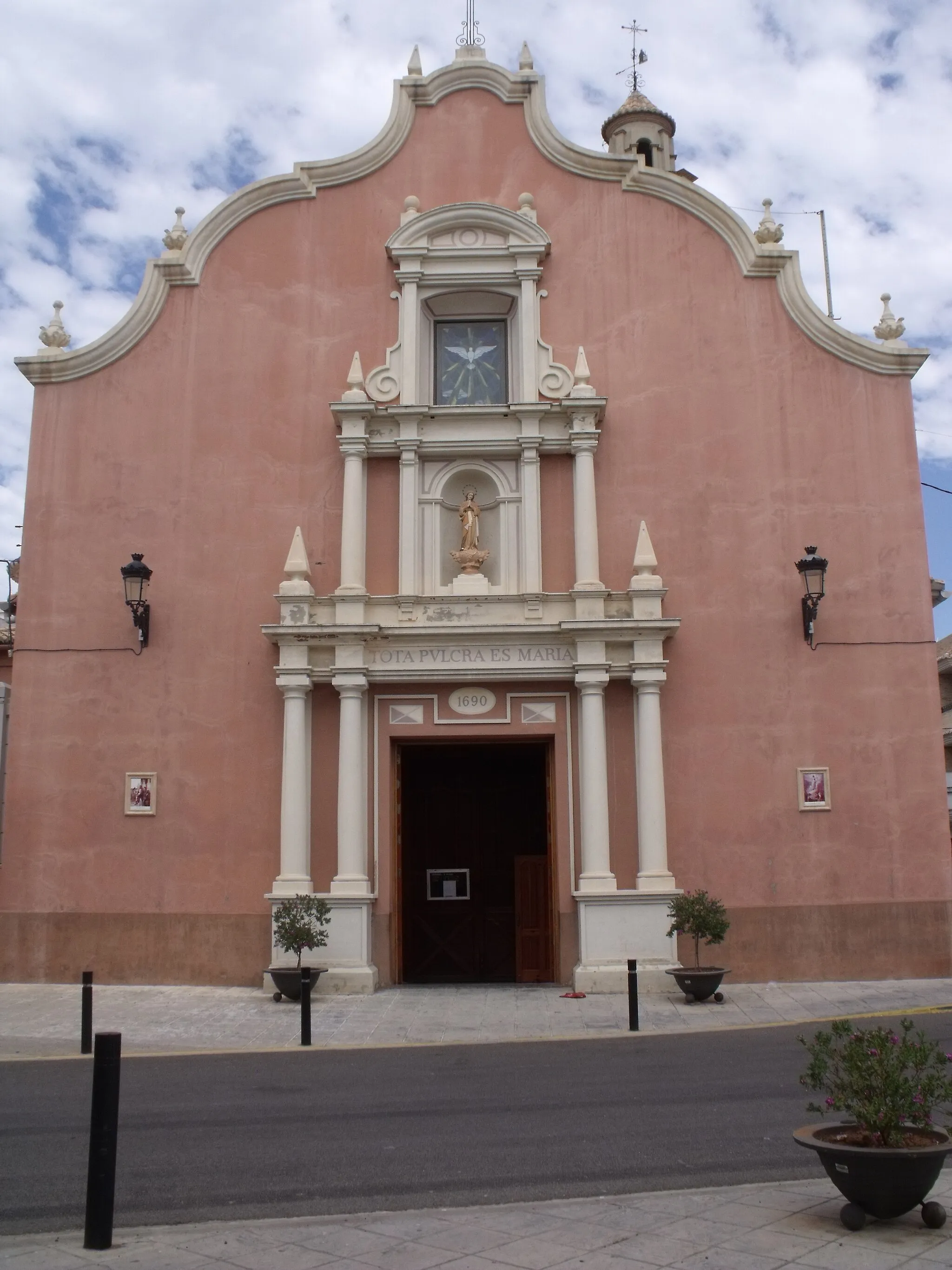 Photo showing: fachada dela iglesia parroquial de la Purísima Concepción