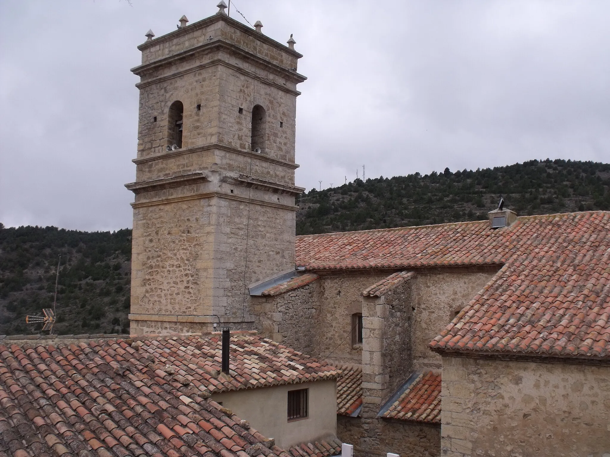 Photo showing: campanario iglesia