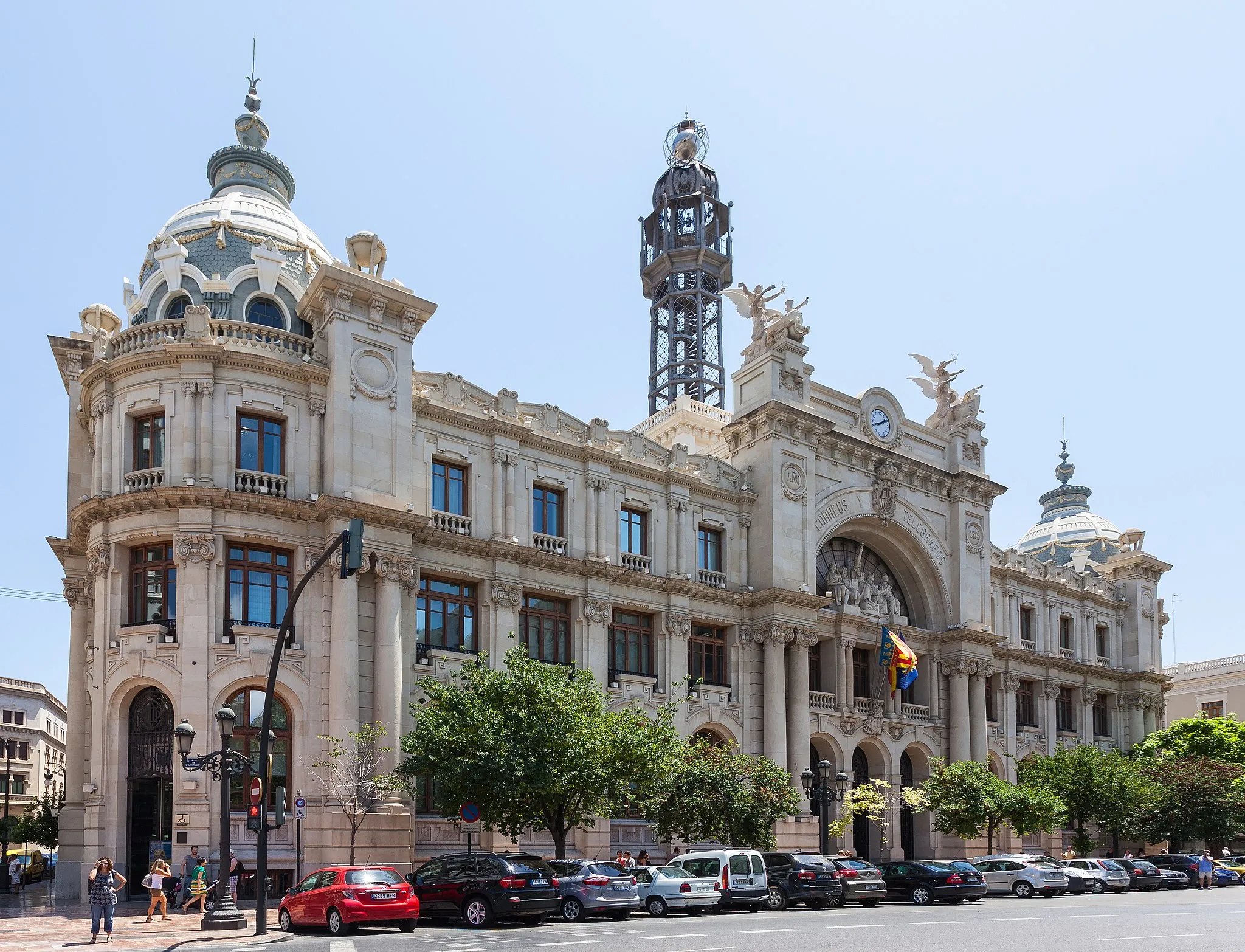 Photo showing: Post office, Valencia, Spain