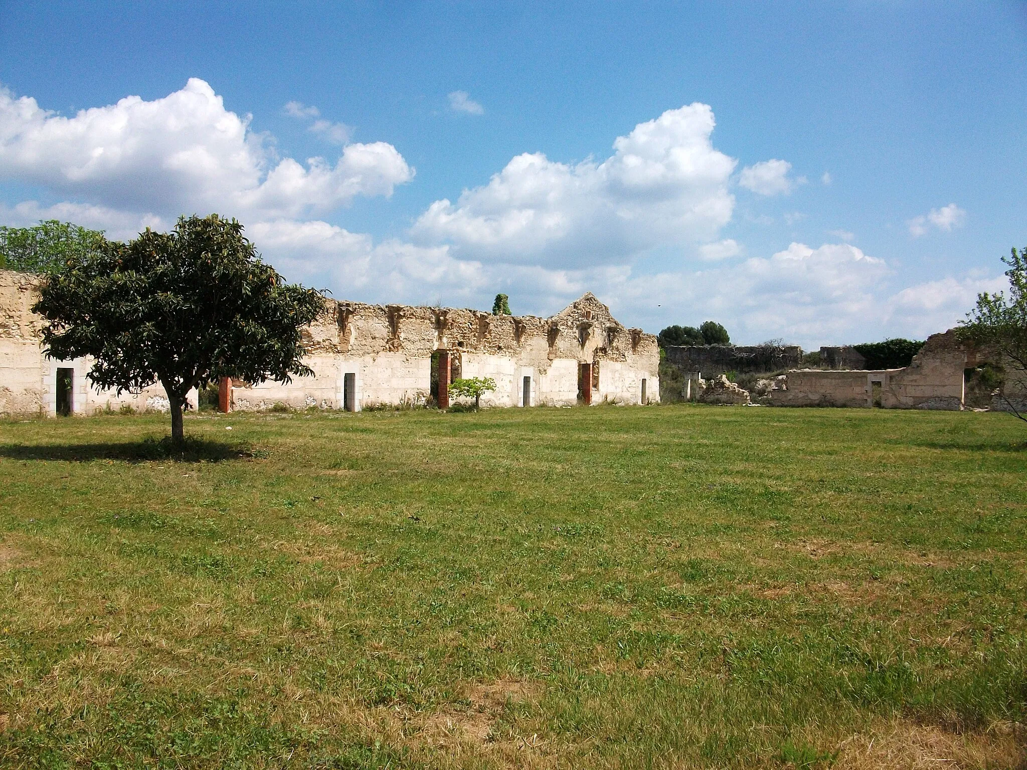 Photo showing: Claustre major de la cartoixa de Valldecrist.