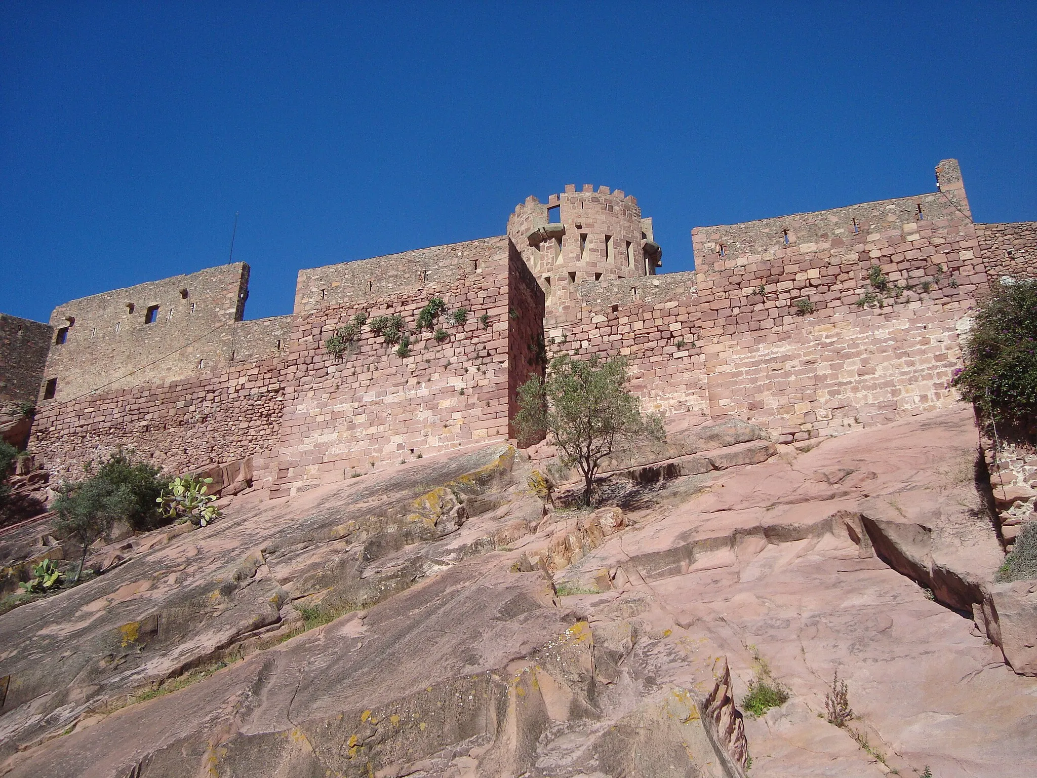 Photo showing: Castell i muralles de Vilafamés)