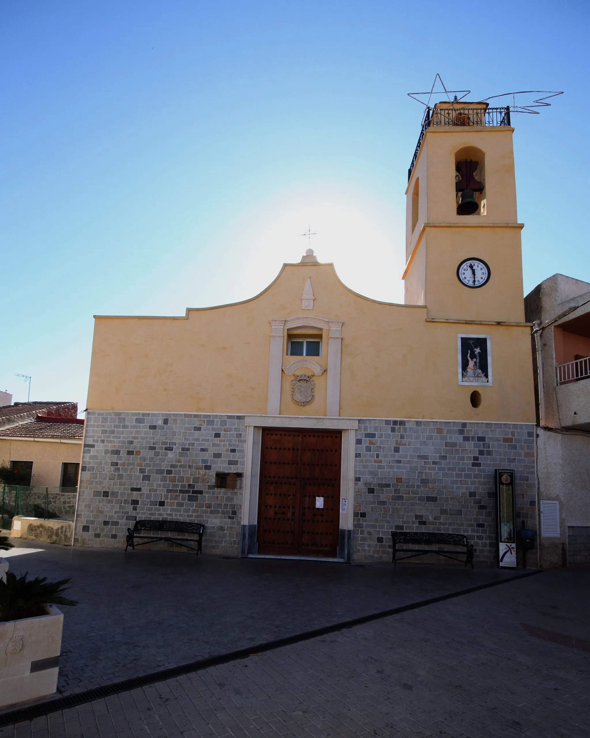 Photo showing: Benferri - Iglesia