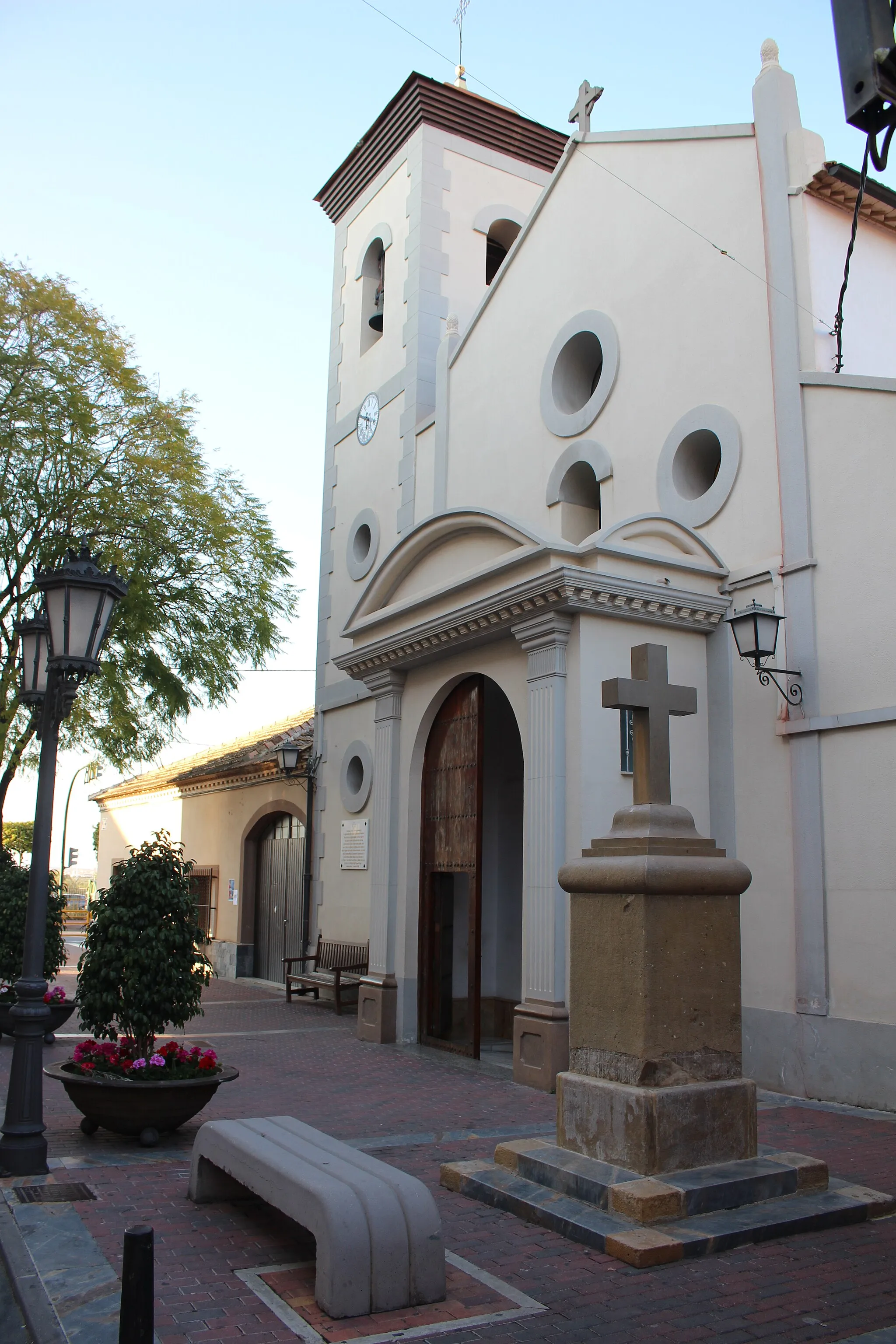 Photo showing: Pequeña iglesia localizada en Sangonera la Verde, Murcia.