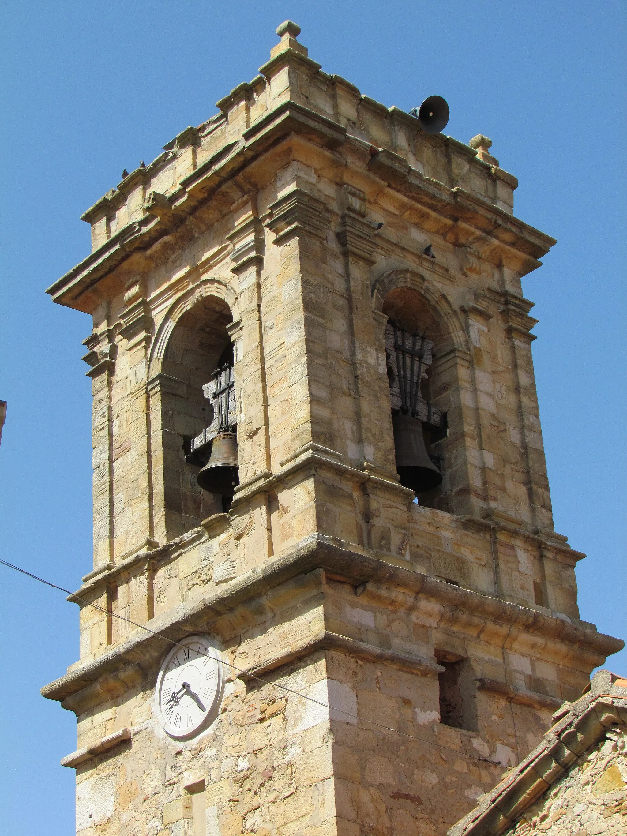 Photo showing: Torre campanar de l'església del salvador de Culla, Alt maestrat (País Valencià)