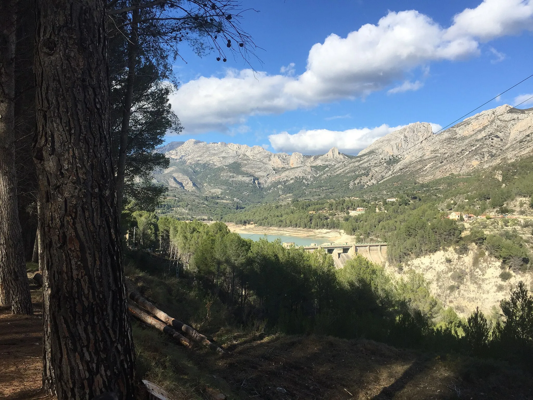 Photo showing: Presa del Embalse de Guadalest