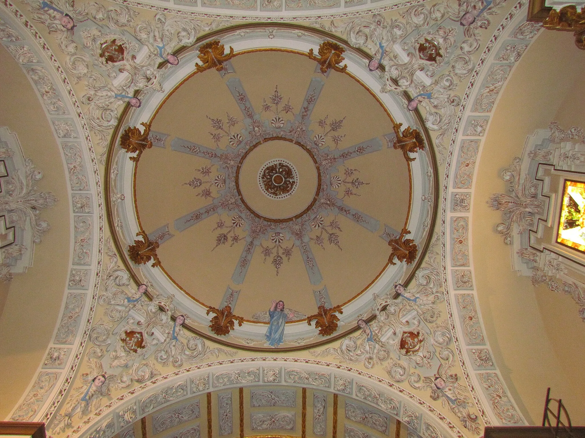 Photo showing: Cúpula de l'ermita de la Mare de Déu dels Àngels de Sant Mateu