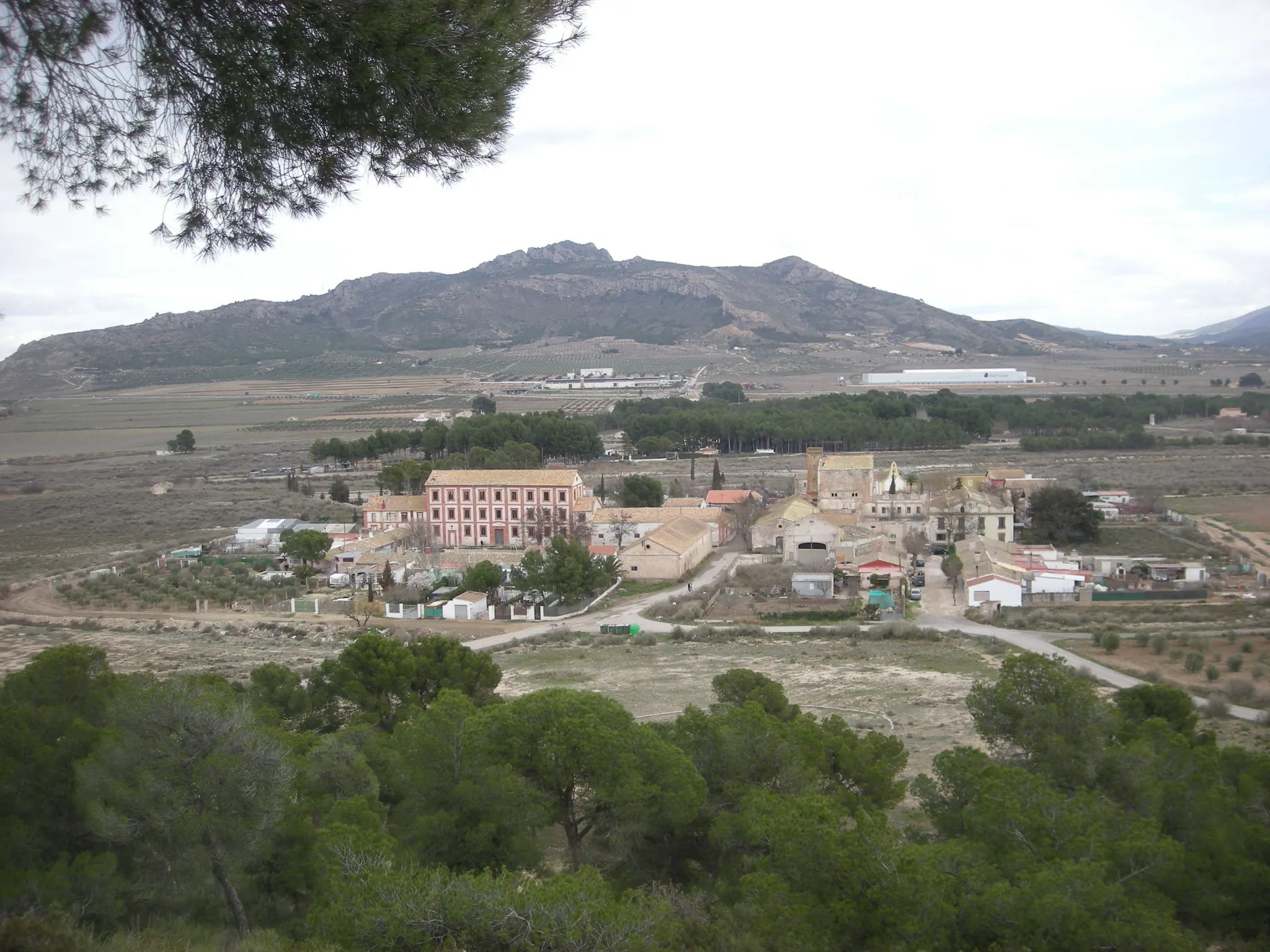 Photo showing: Fotografía de la Colonia de Santa Eulalia desde lo alto del cerro