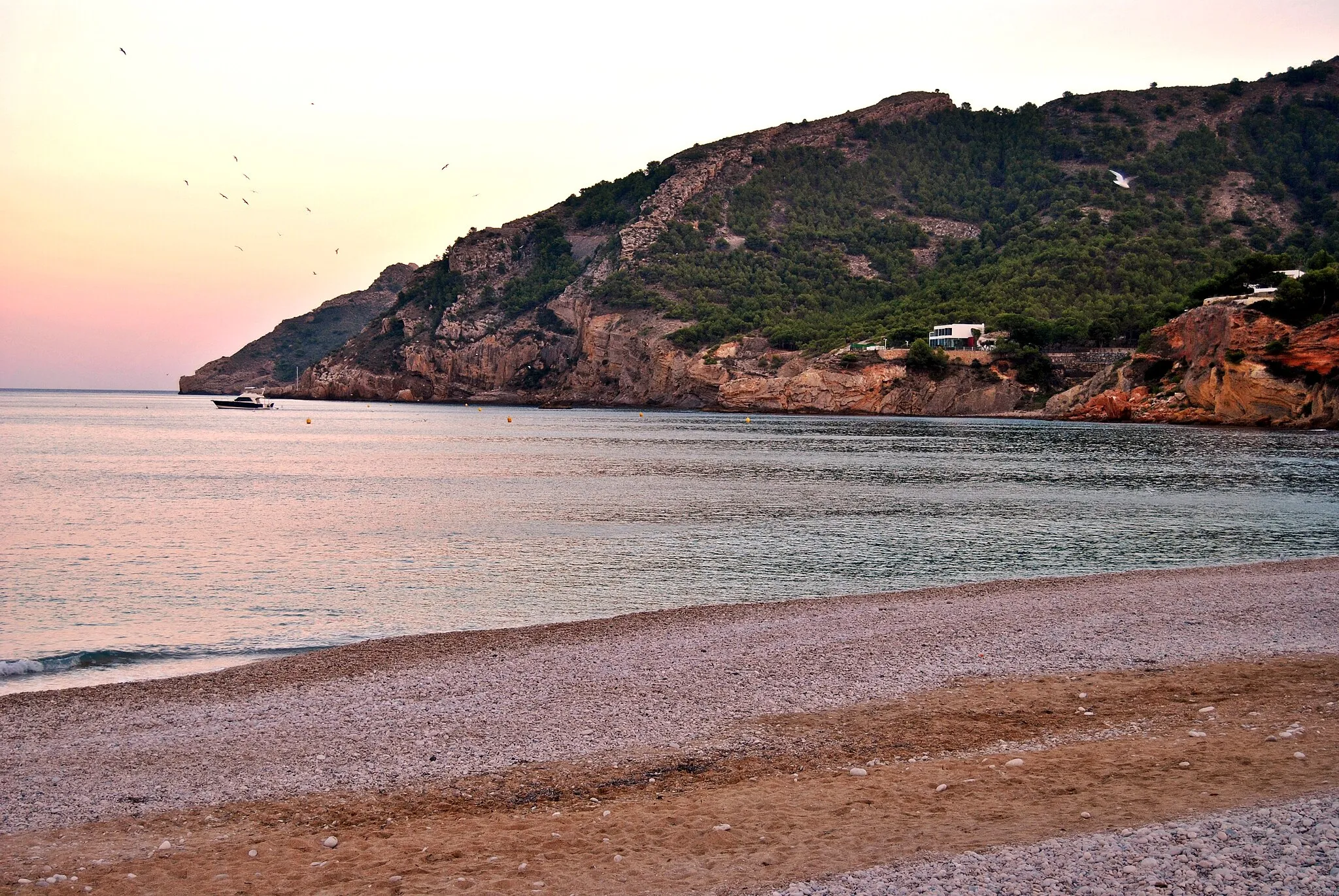 Photo showing: Playa del Albir en Alfaz del Pi (Alicante)