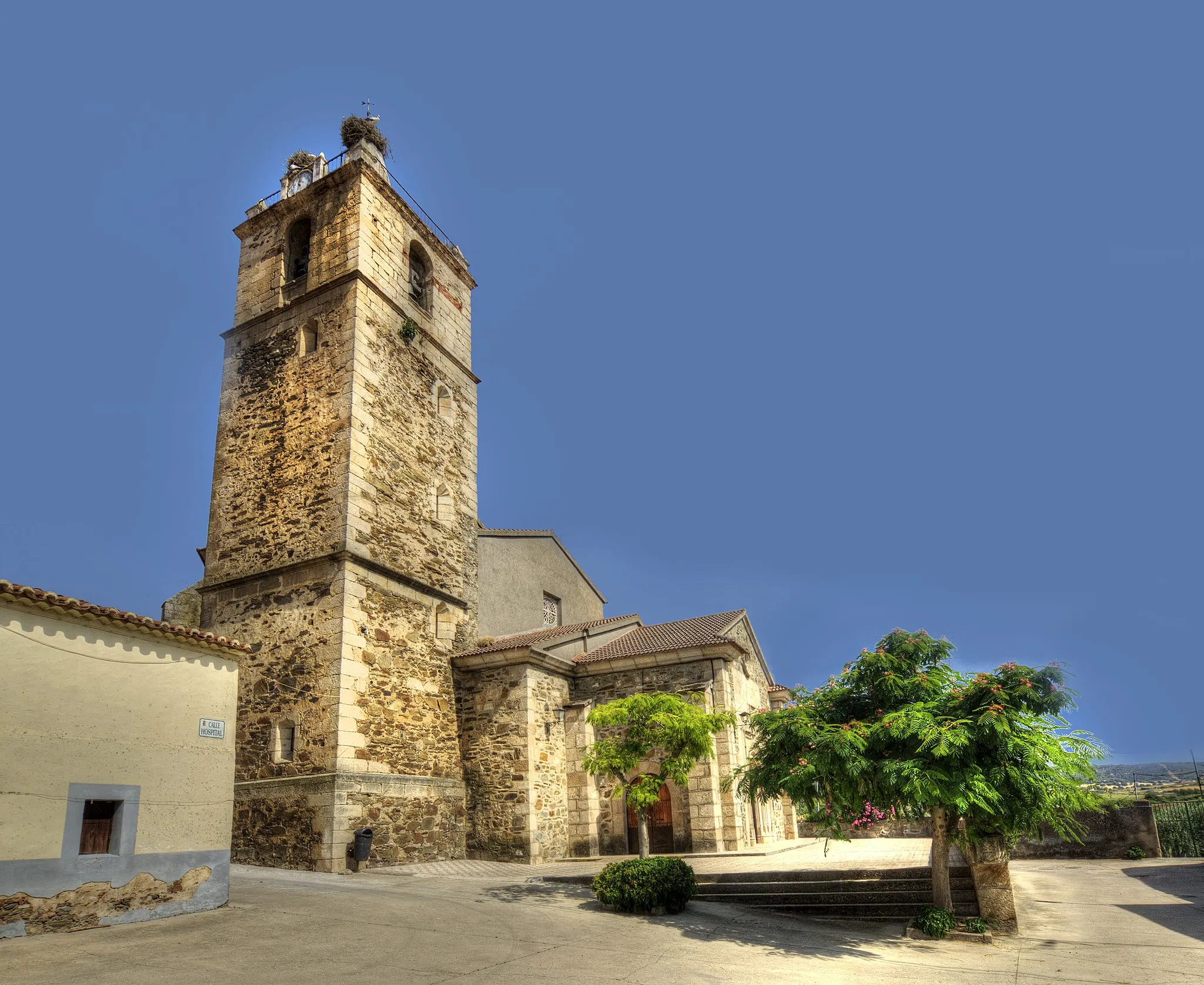 Photo showing: Iglesia Parroquial Santa María Magdalena en Holguera, Cáceres