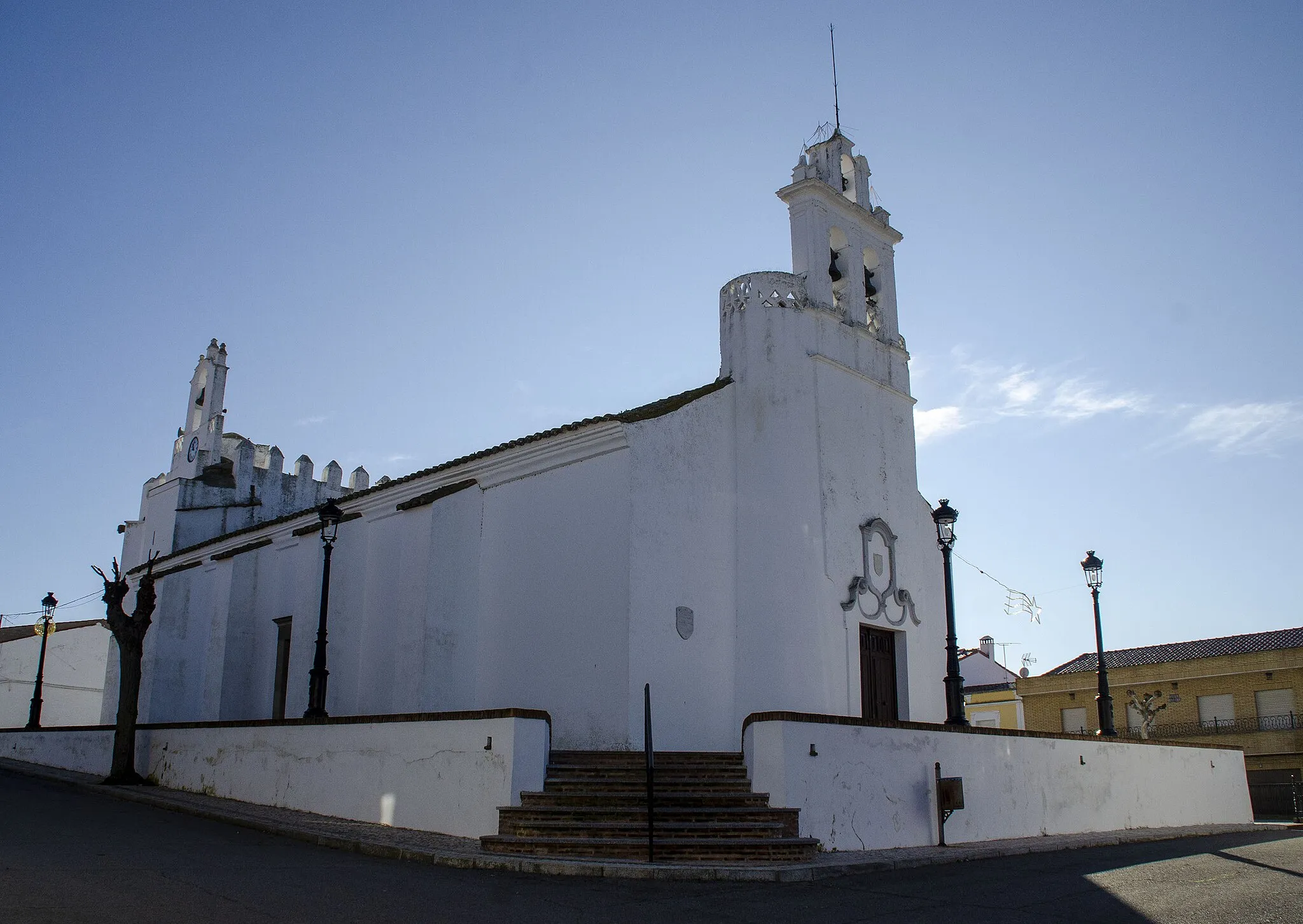 Photo showing: Valverde de Burguillos - Iglesia parroquial