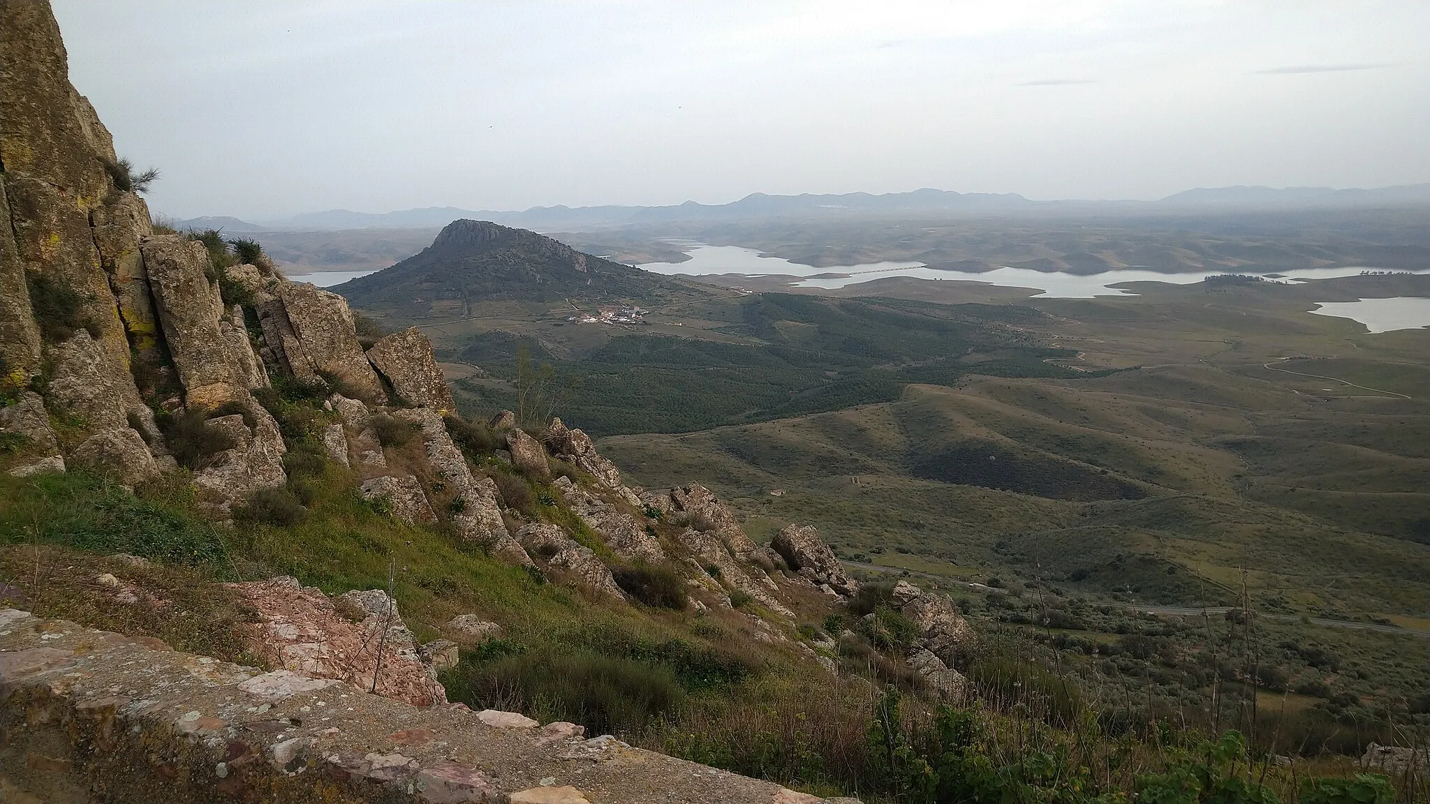 Photo showing: Galizuela desde el castillo