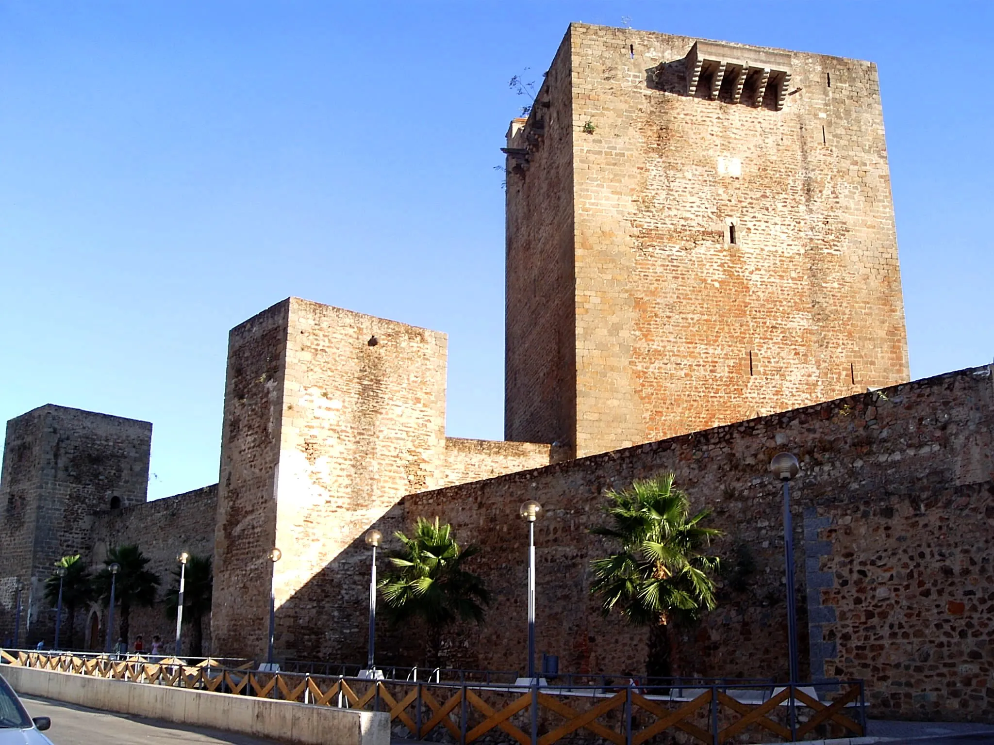 Photo showing: Castillo de Olivenza, en Badajoz (España).
