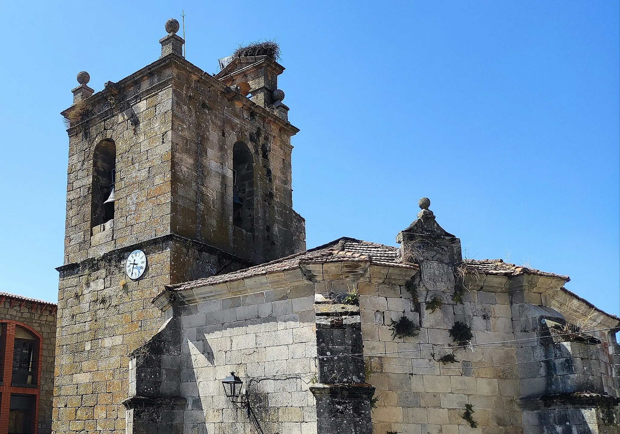 Photo showing: Iglesia de Villamiel, provincia de Cáceres, España.