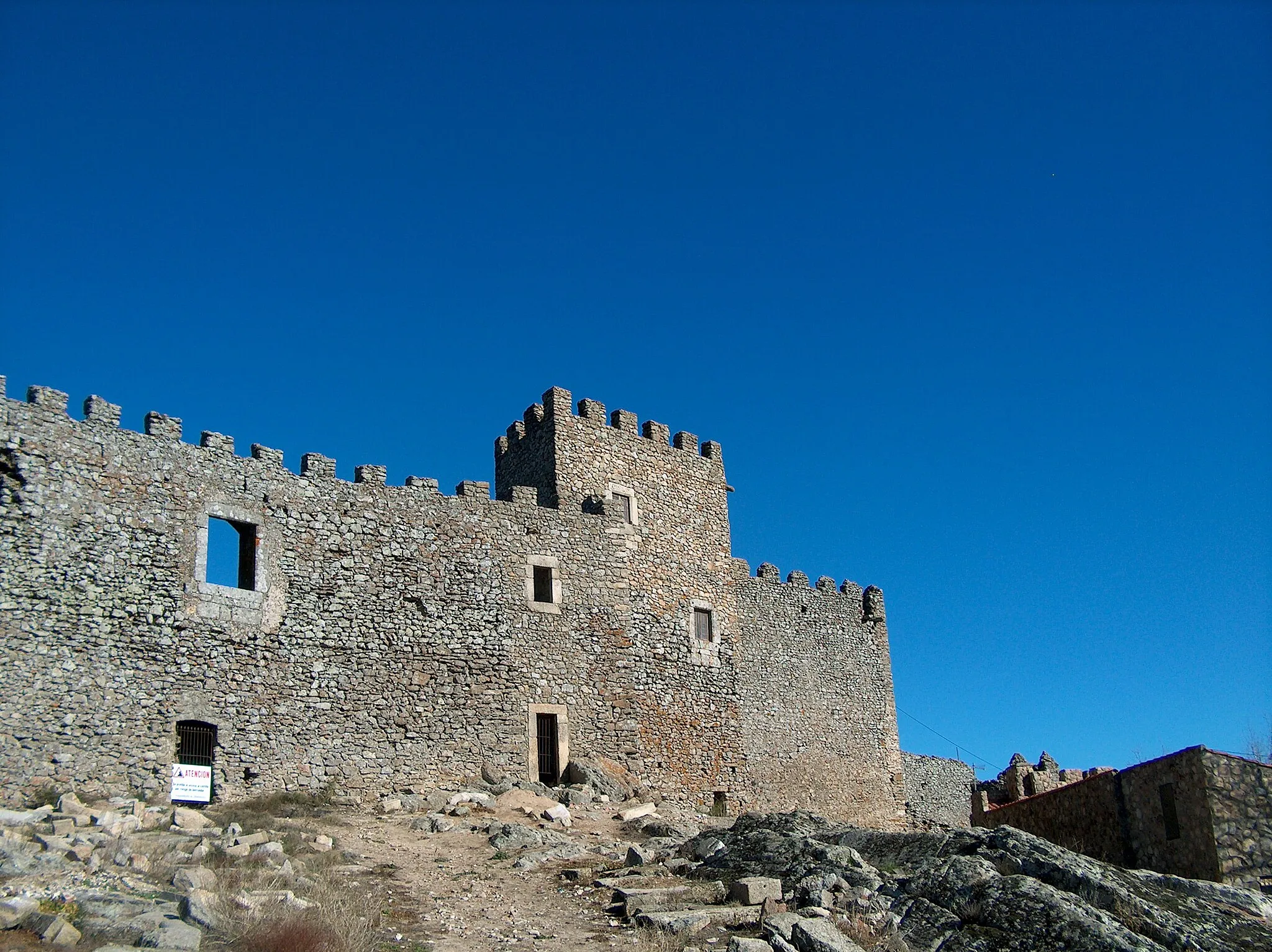Photo showing: Castillo de Montánchez, en la localidad de Montánchez, Cáceres (Extremadura).