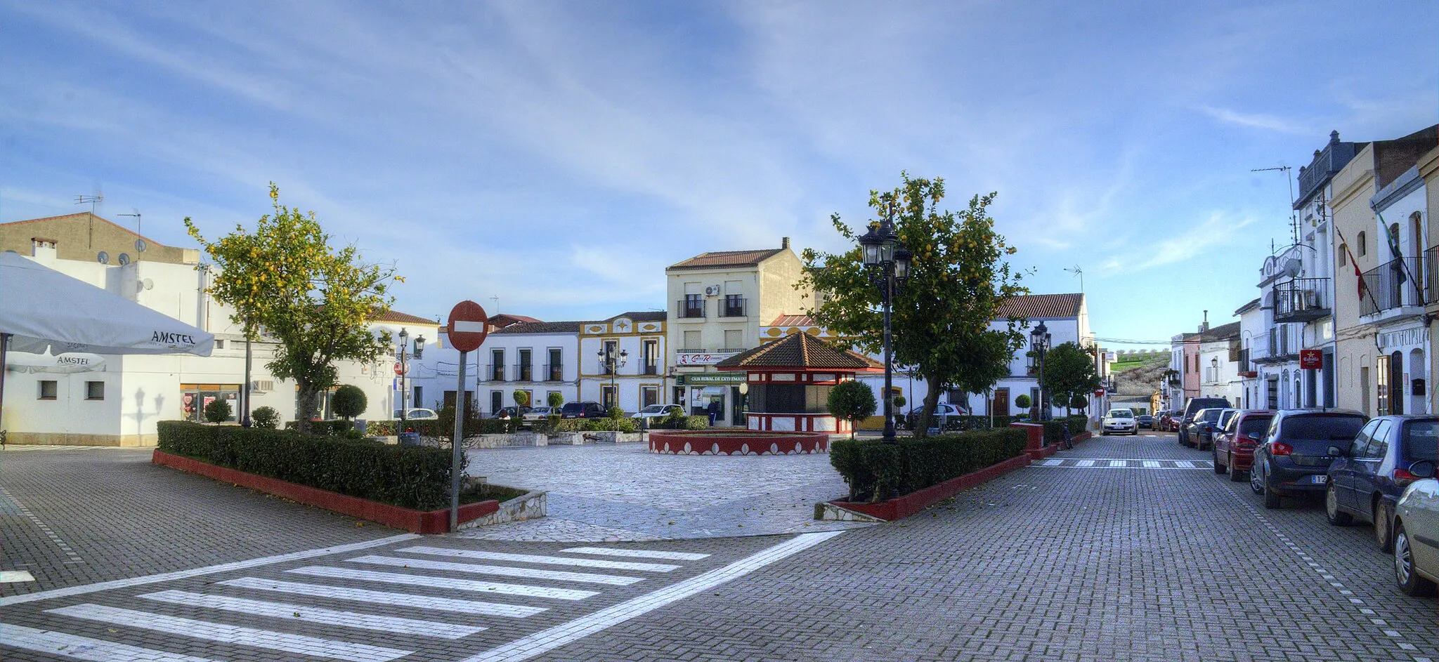 Photo showing: La Nava de Santiago - Plaza de España