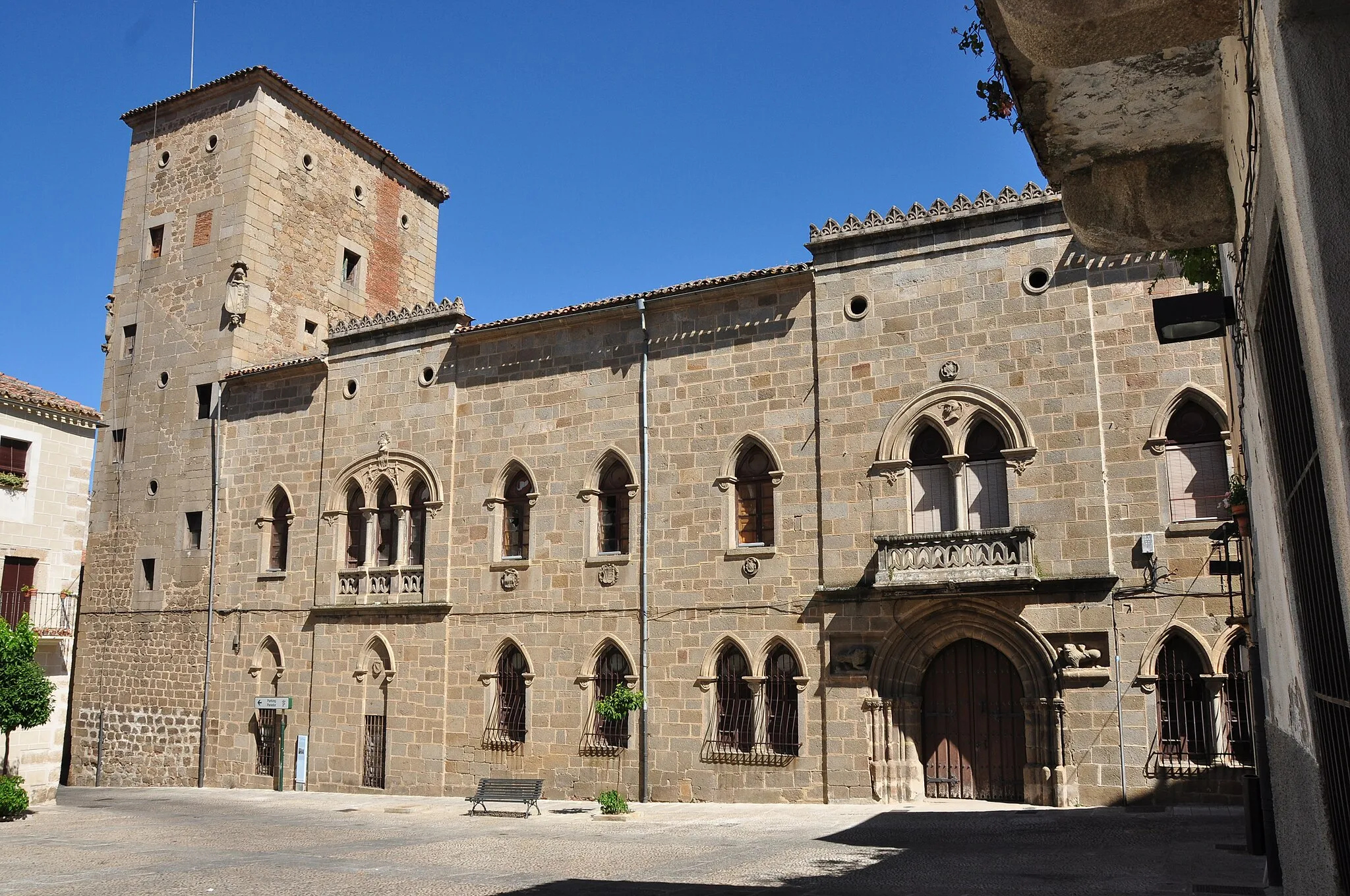 Photo showing: Casa de las Dos Torres en Plasencia.