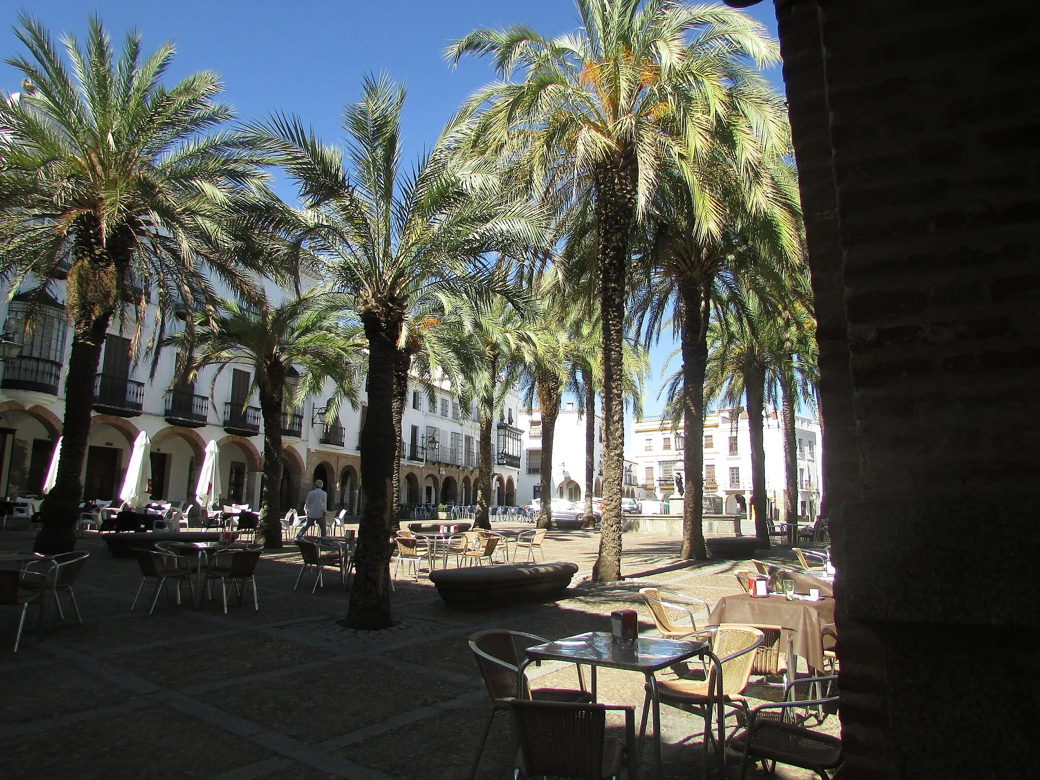 Photo showing: Plaza Grande in the city of Zafra, Extremadura, Spain,