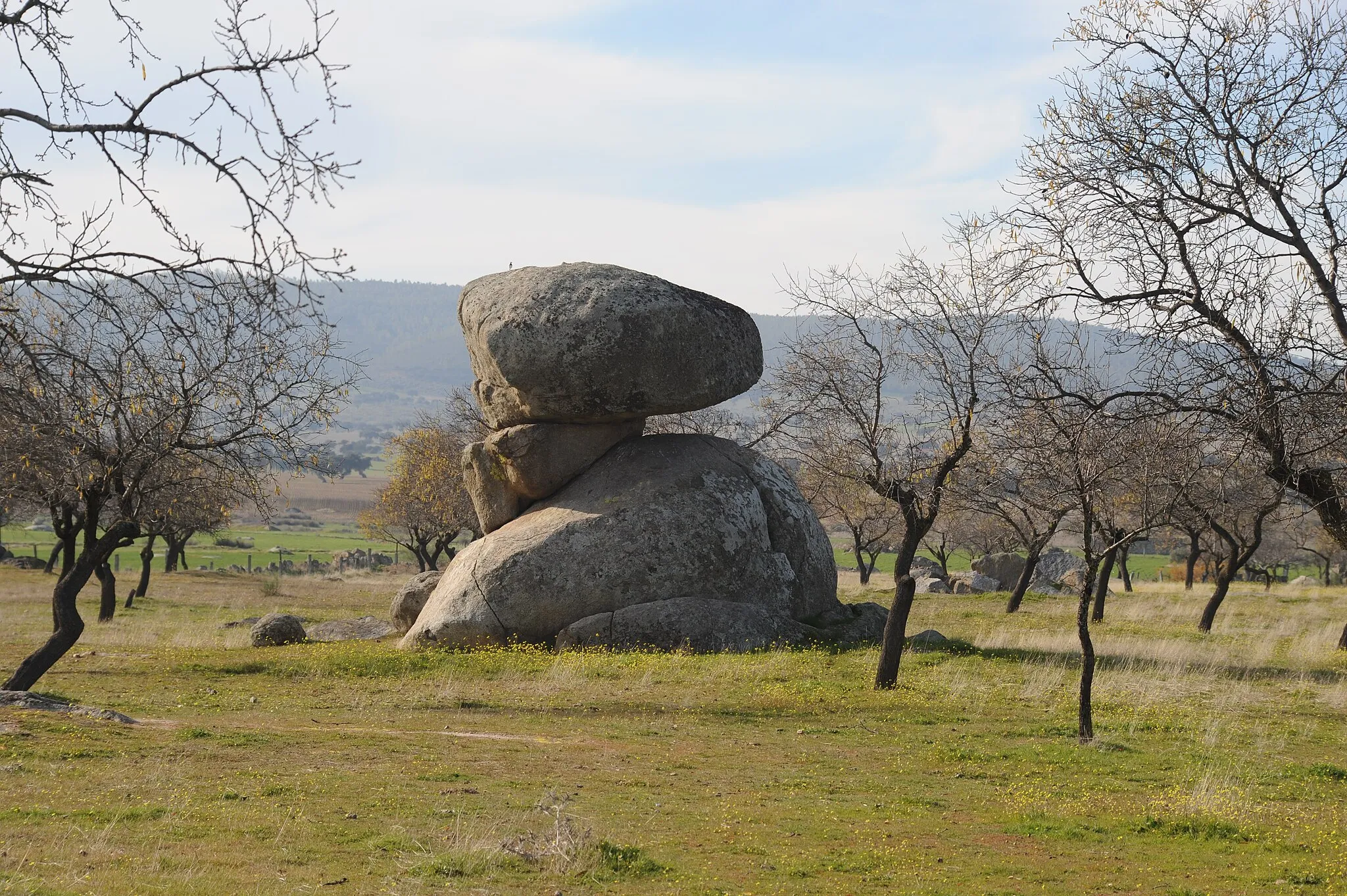 Photo showing: fotografia de un canchal en Quintana de la Sierra