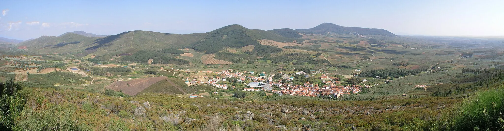 Photo showing: Torrecilla de los Ángeles (Cáceres, España) desde la ermita.