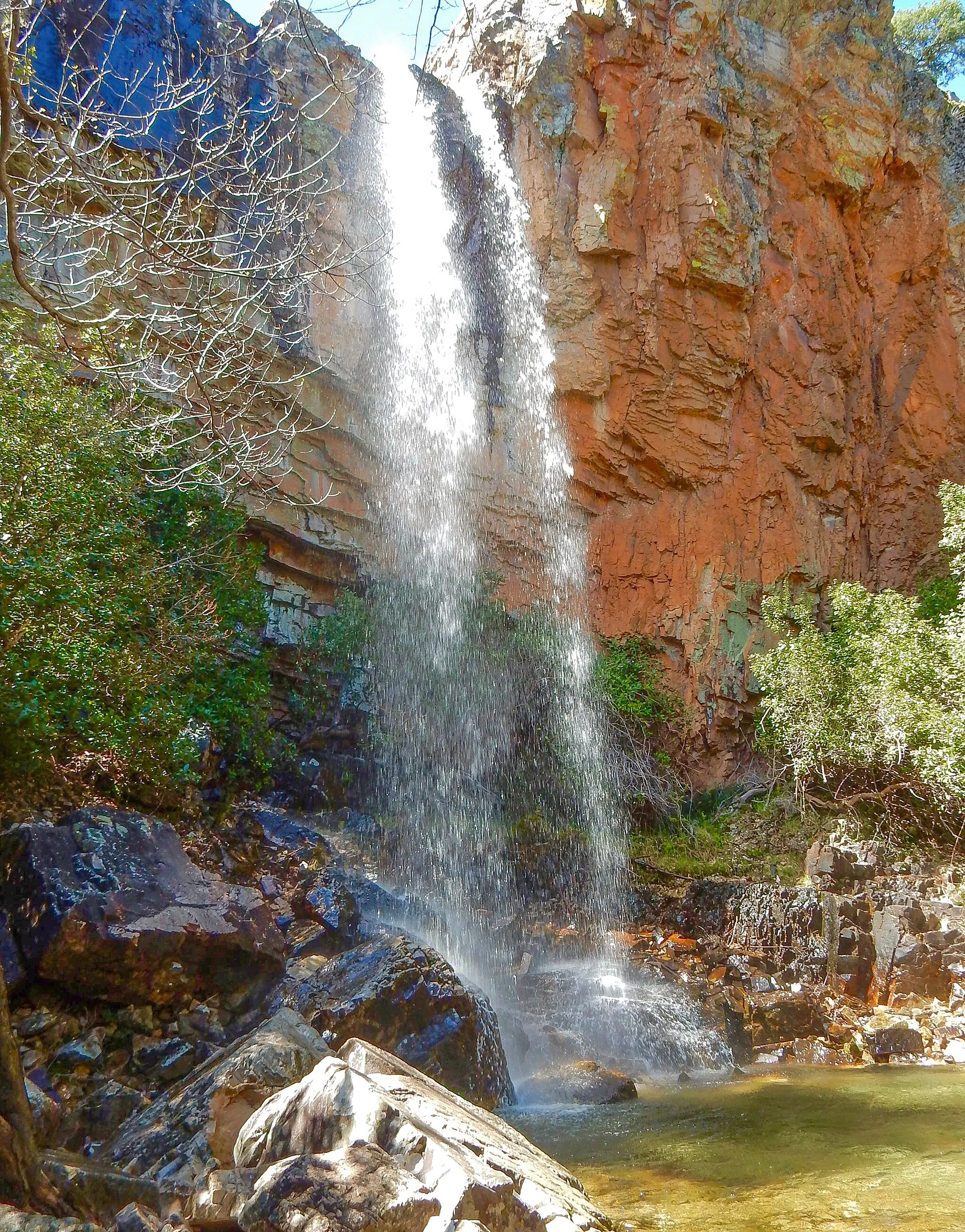 Photo showing: Las cascada principal de las Batuecas.