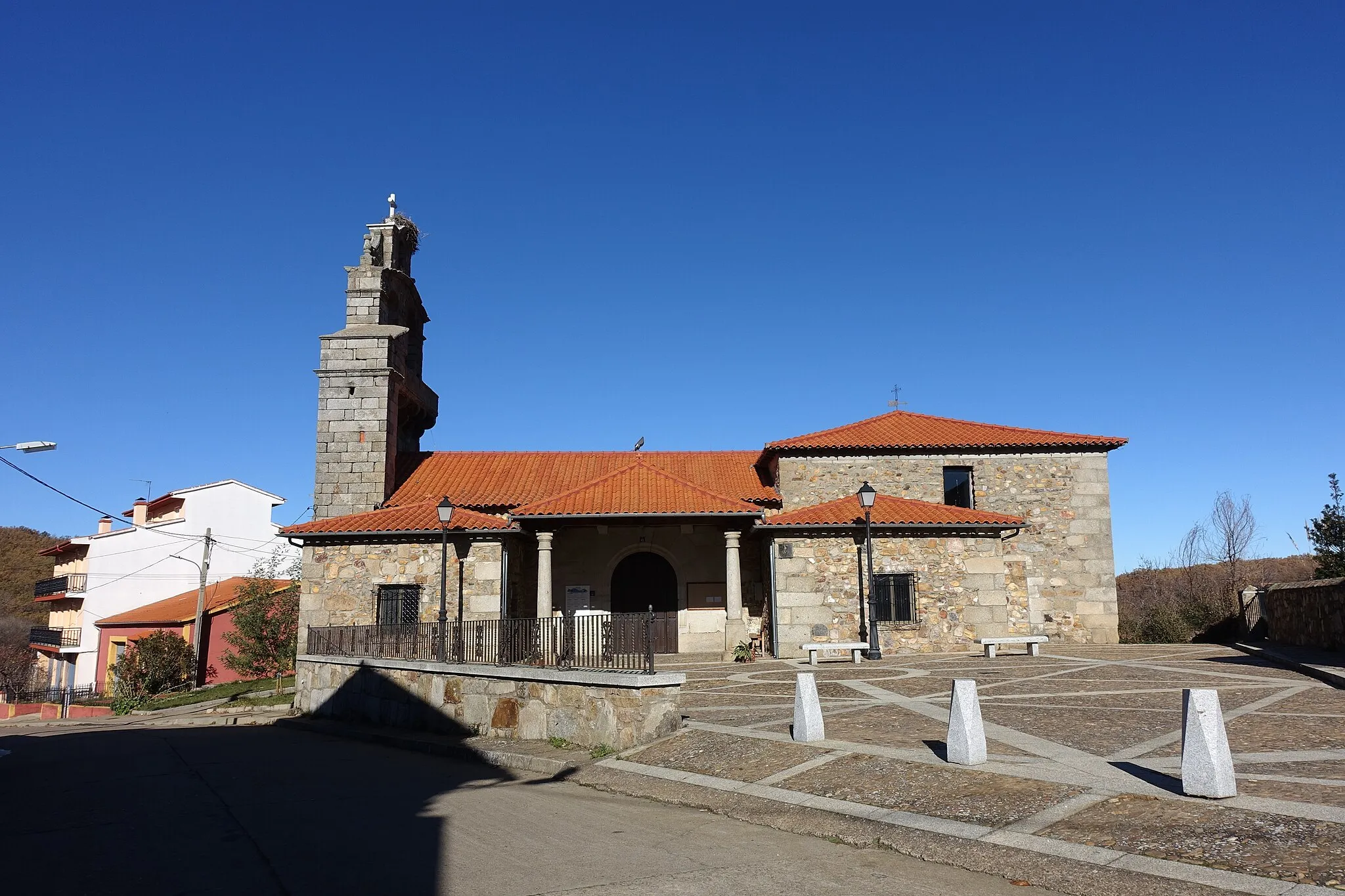 Photo showing: Iglesia de Santa María Magdalena, El Maíllo (Salamanca, España).