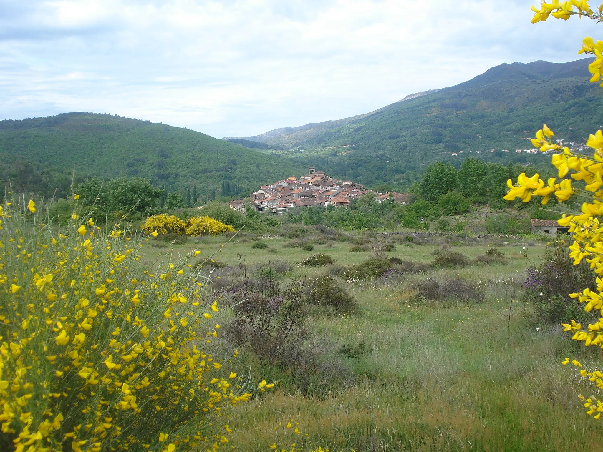 Photo showing: El pueblo de Cepeda en primavera.