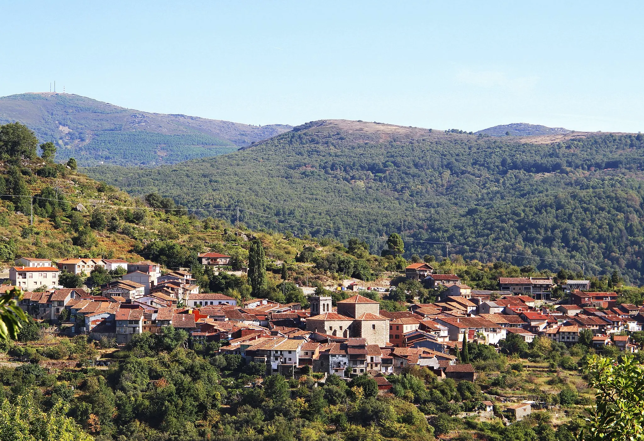 Photo showing: Vue de la commune de Mogarraz, en Espagne