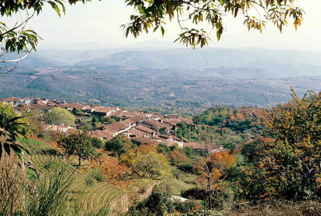 Photo showing: The village and its surroundings. Villanueva del Conde, Salamanca, Castile and León, Spain