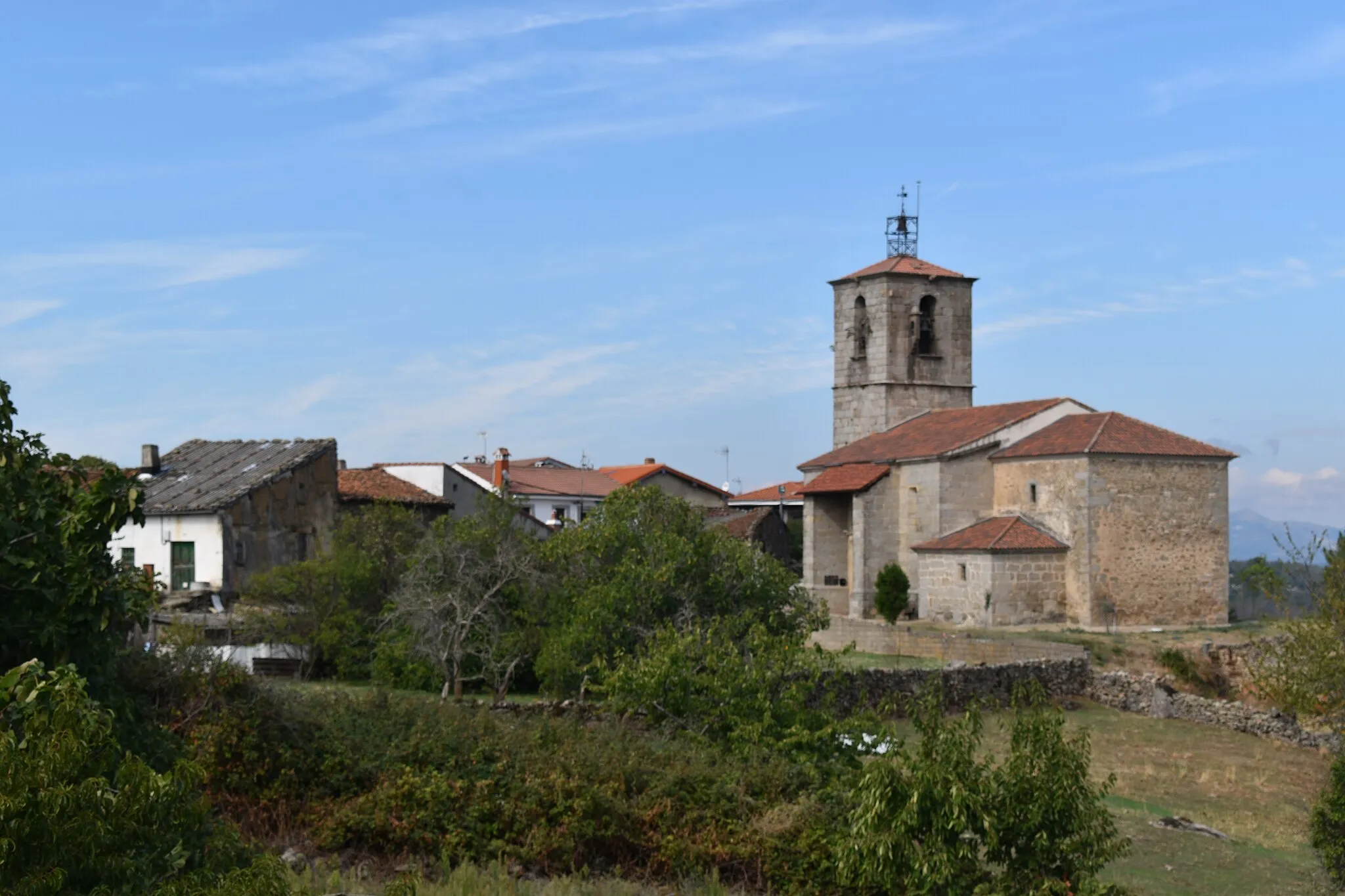 Photo showing: Cristóbal de la Sierra - vista da igrexa