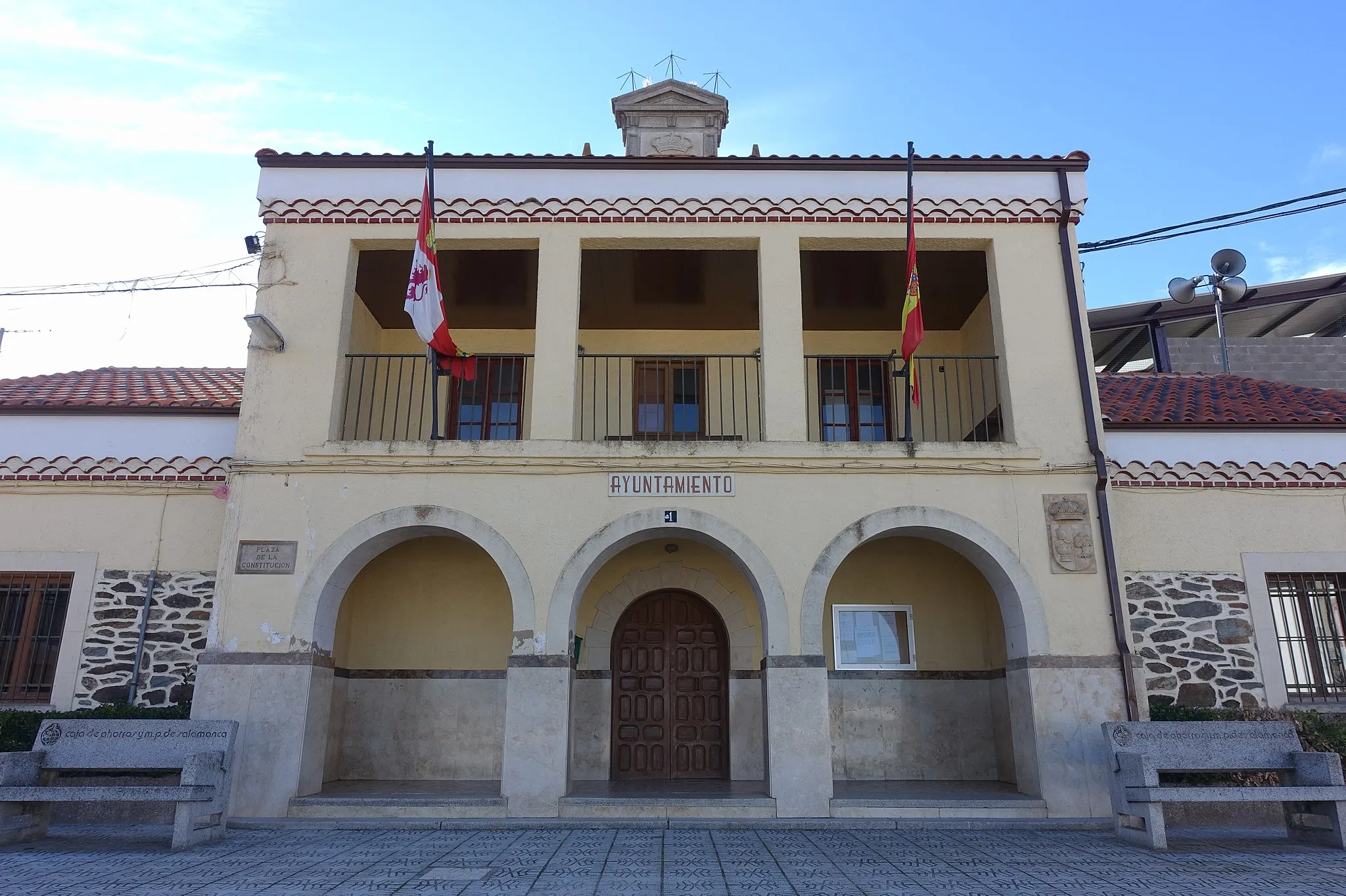 Photo showing: Casa consistorial de Ituero de Azaba (Salamanca, España).