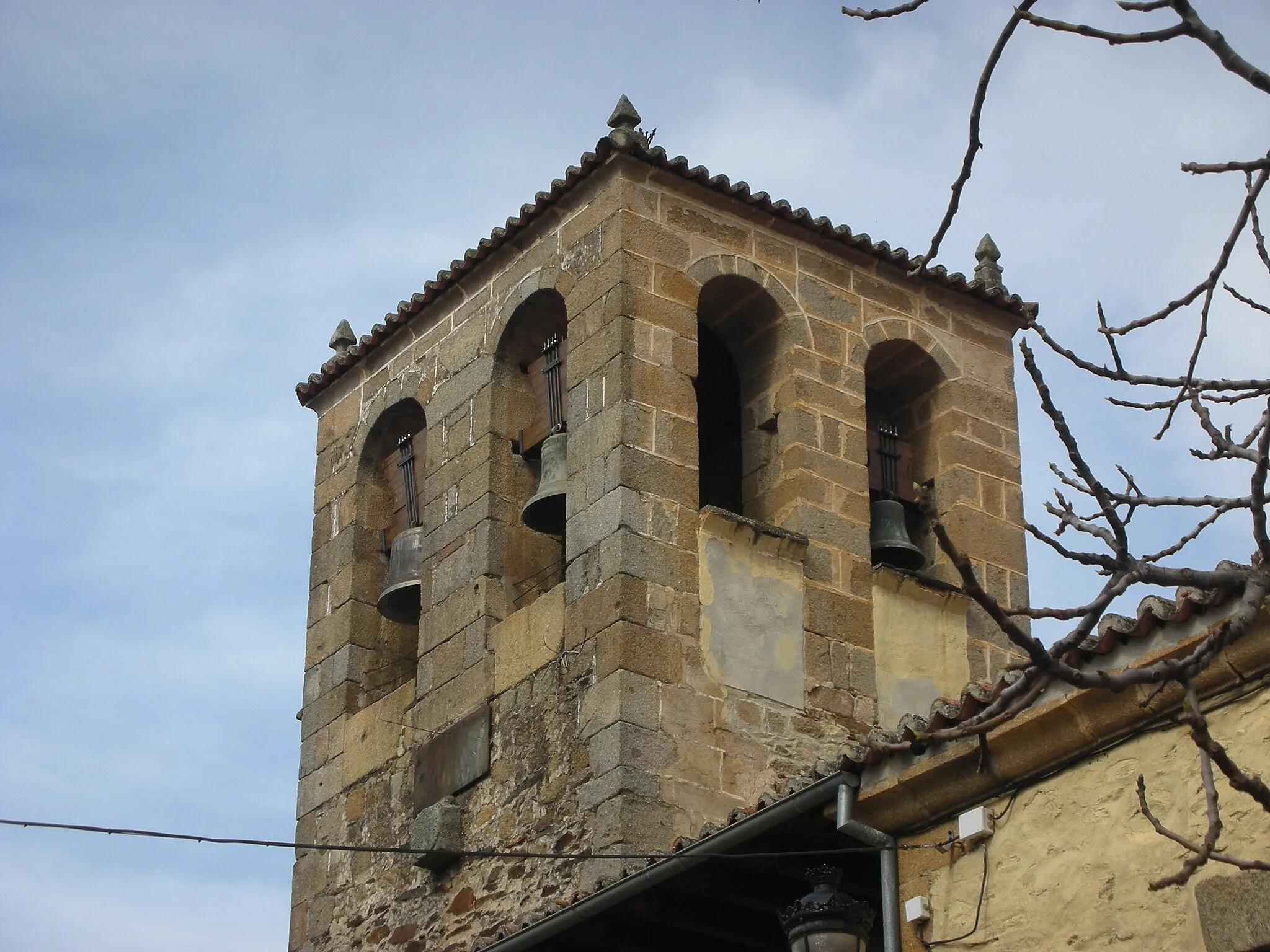 Photo showing: Campanile de l'église Nuestra Señora de la Asunción de la Commune de Sotoserrano en Espagne