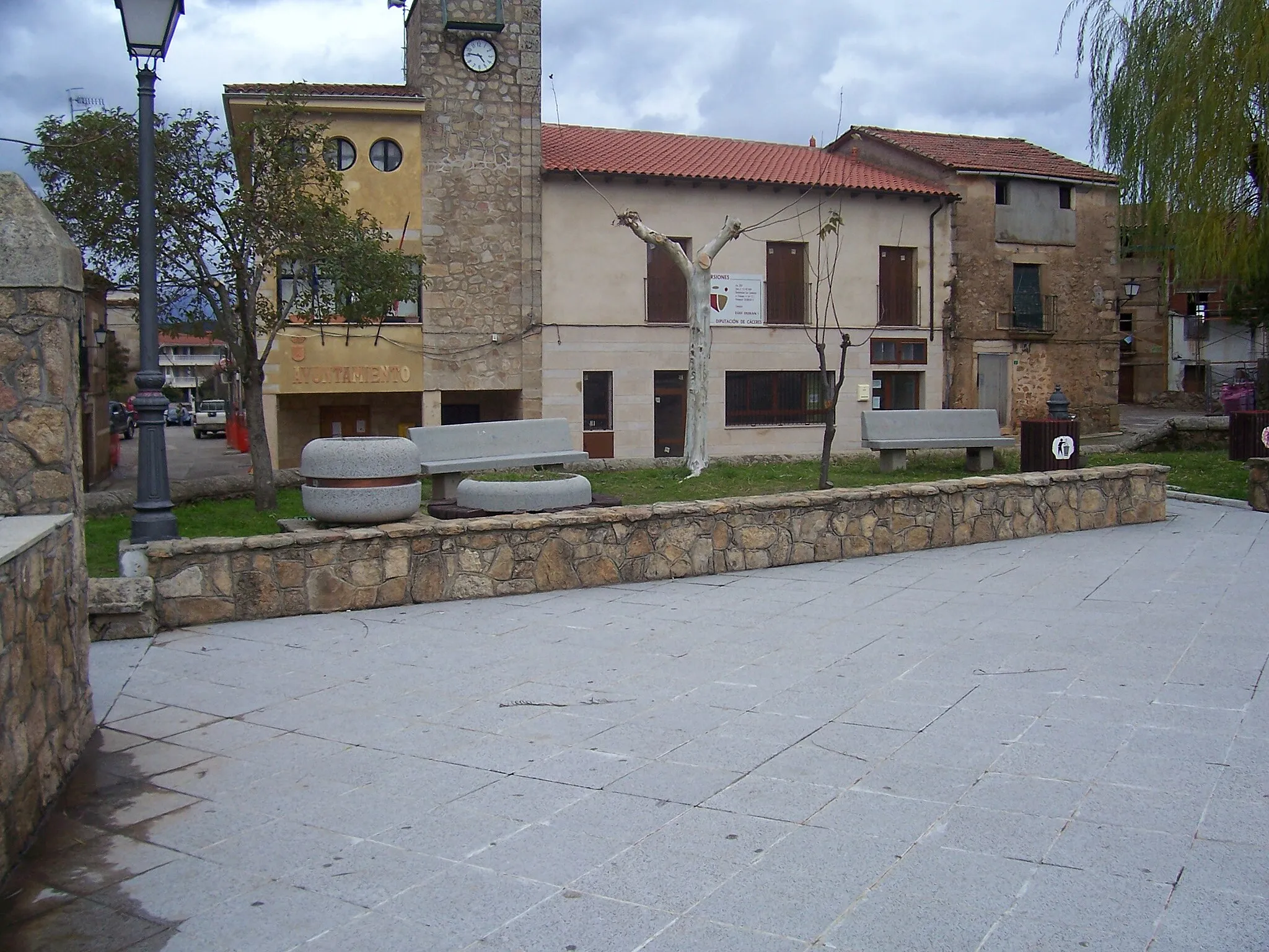 Photo showing: Plaza del Palacio, Villasbuenas de Gata, provincia de Cáceres, España.