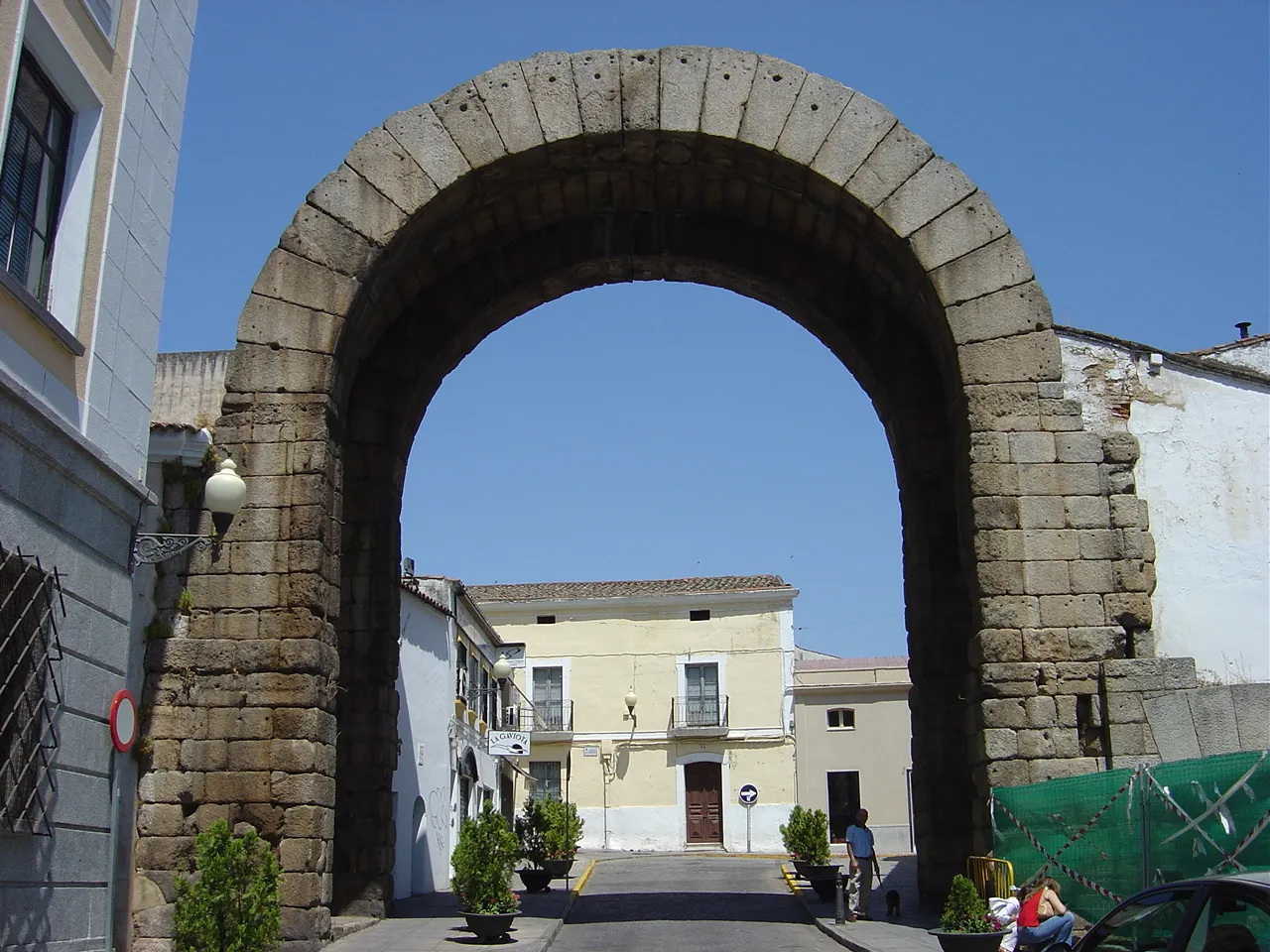 Photo showing: Arco Romano de Trajano (Mérida, Badajoz)