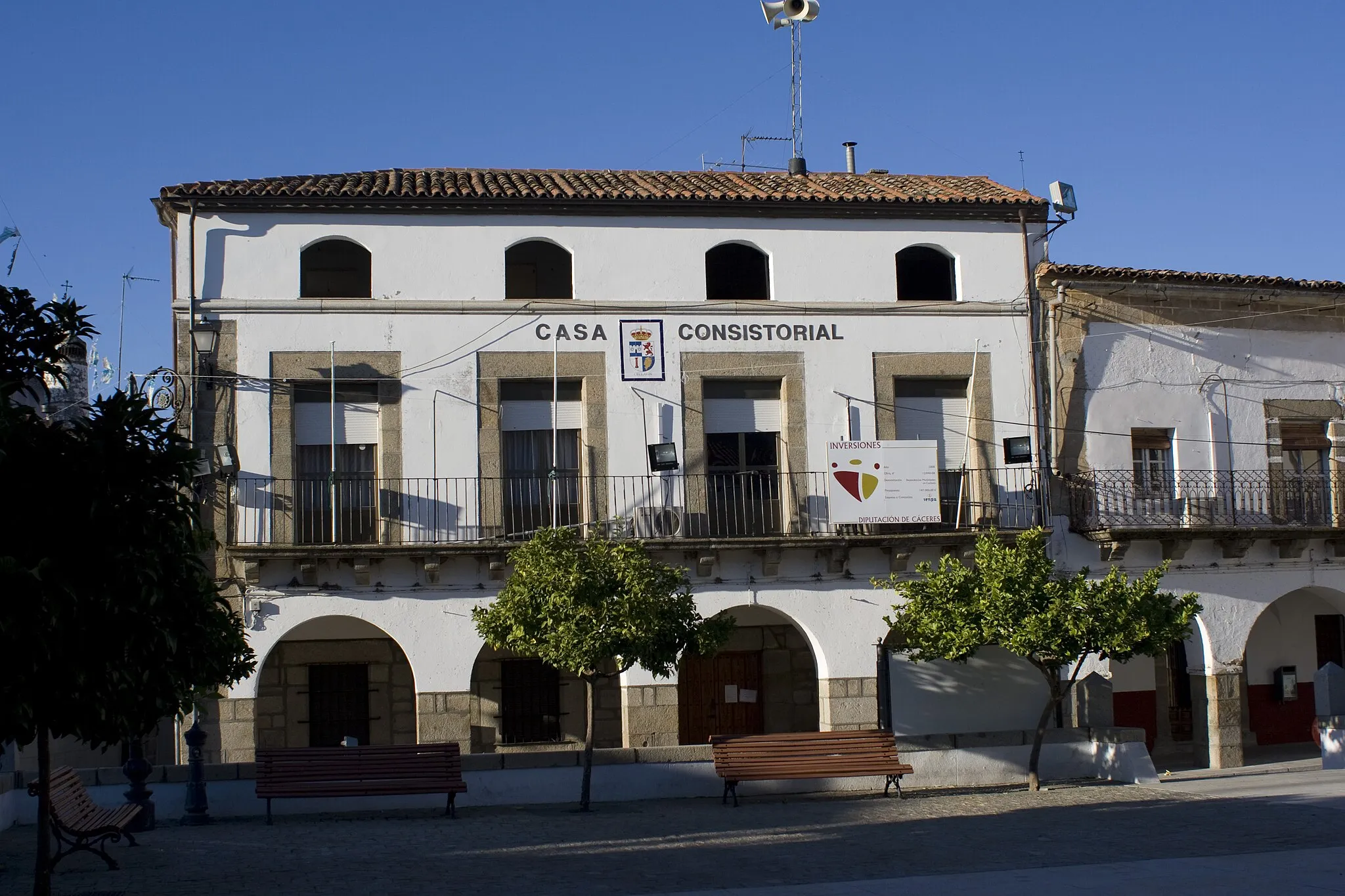 Photo showing: Ayuntamiento de Ceclavín