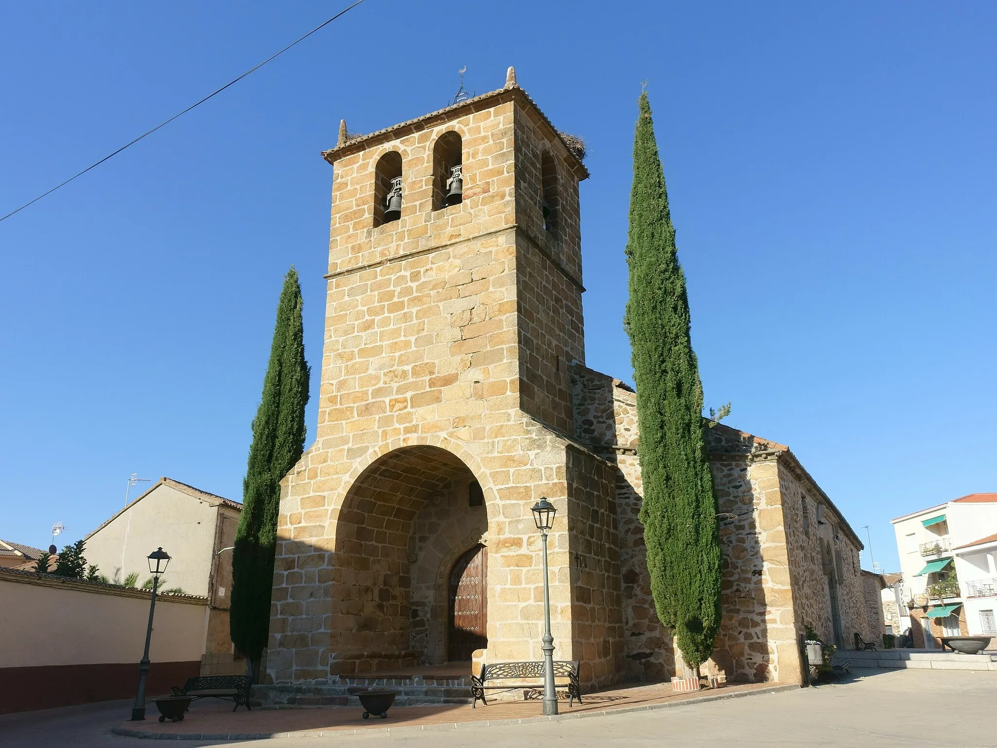 Photo showing: Iglesia de San Sebastián, Mohedas de la Jara (Toledo, España).