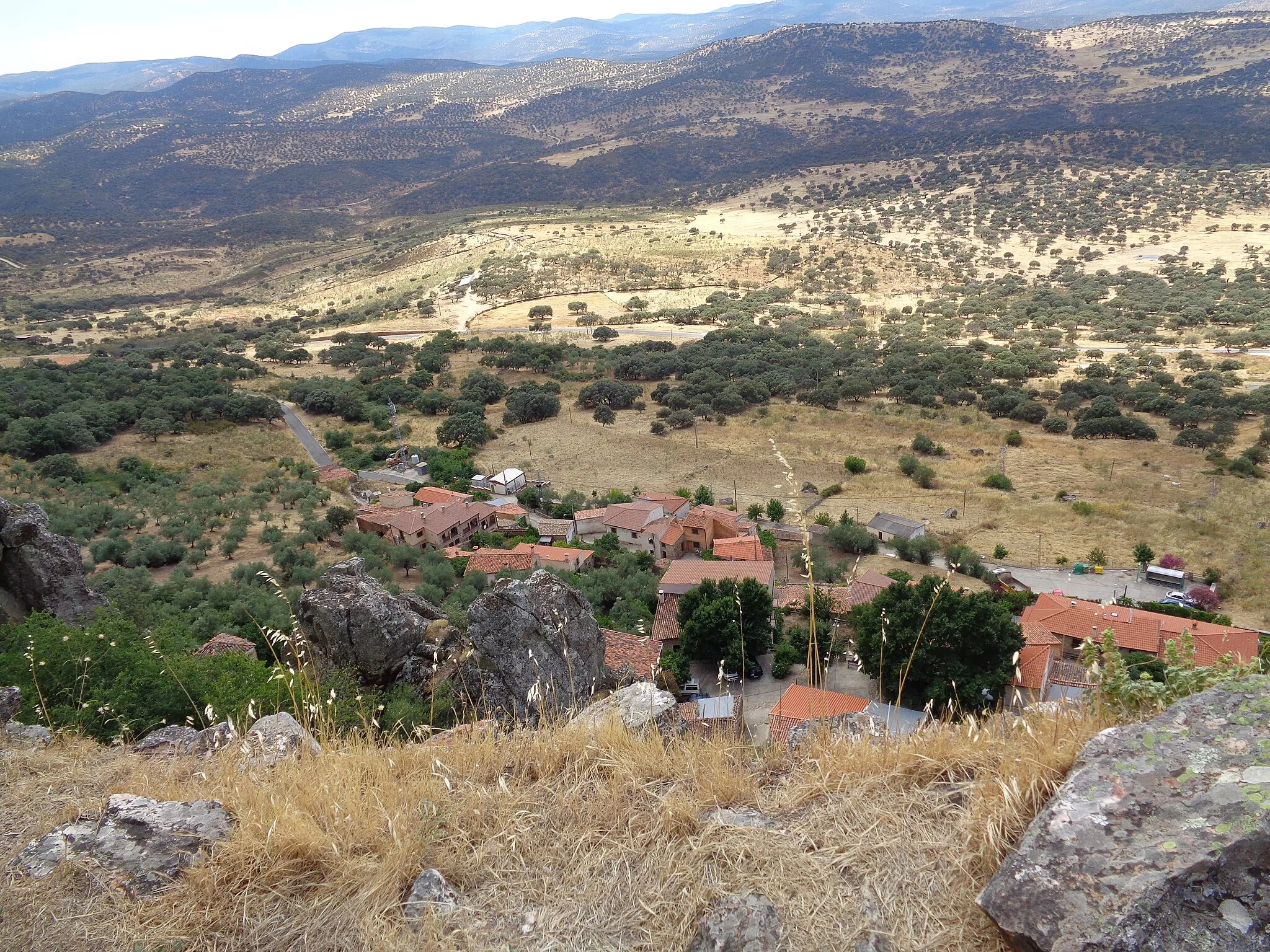 Photo showing: Vistas desde el Castillo de Cabañas