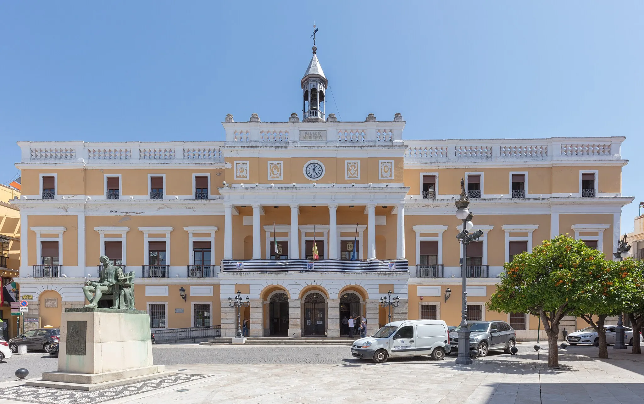Photo showing: Town hall of Badajoz, Badajoz, Spain