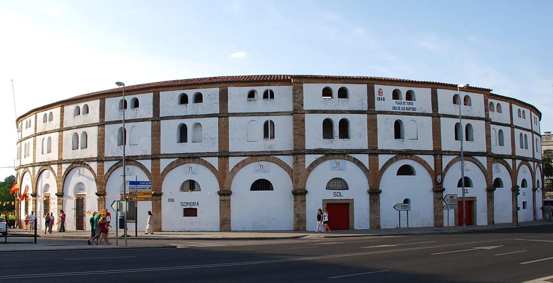 Photo showing: Plaza de toros de Cáceres (Extremadura, España)