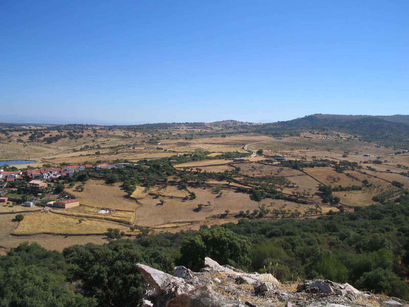Photo showing: View of Portezuelo northwards (Cáceres, Extremadura, Spain)