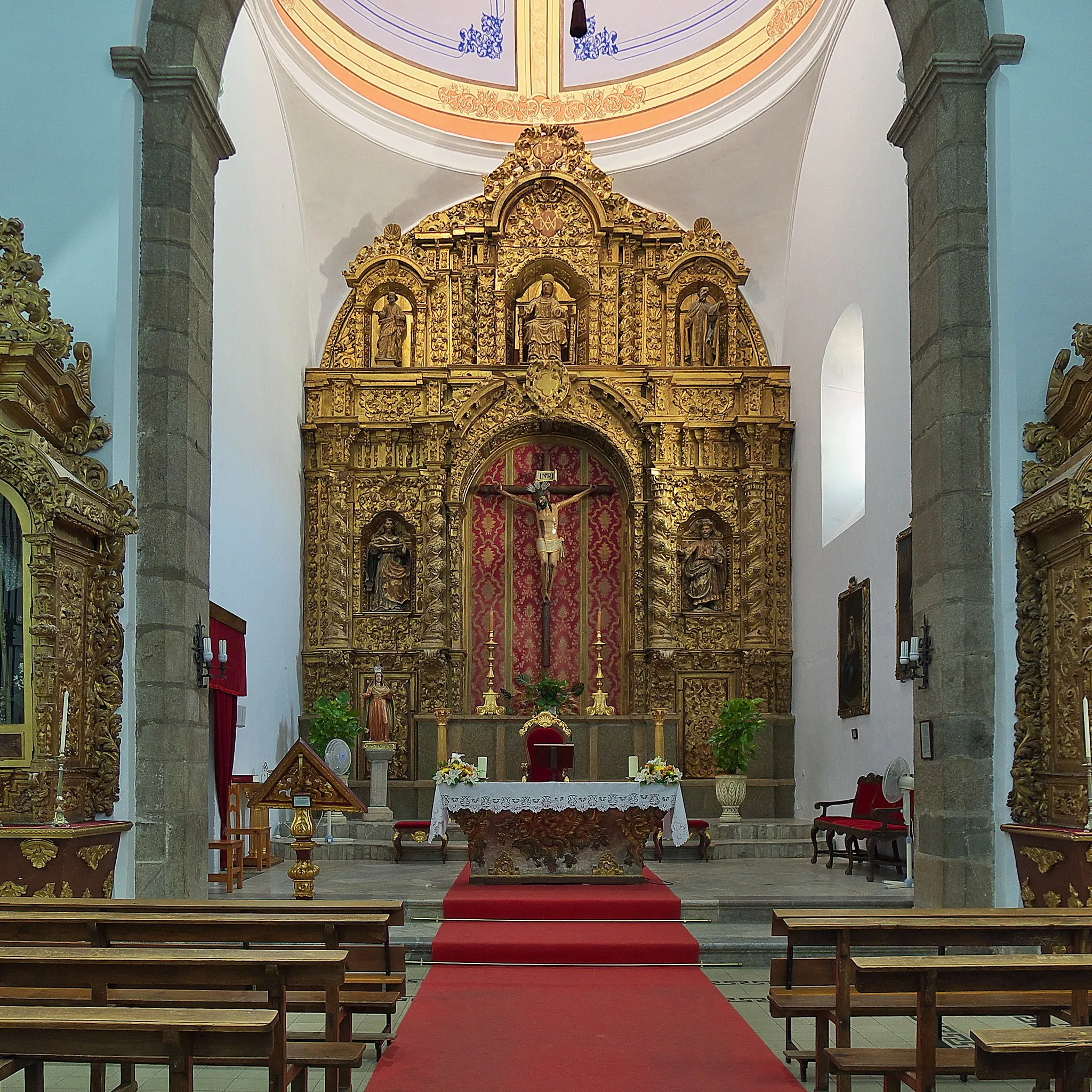 Photo showing: Retablo barroco del escultor llerenense José García (1725)