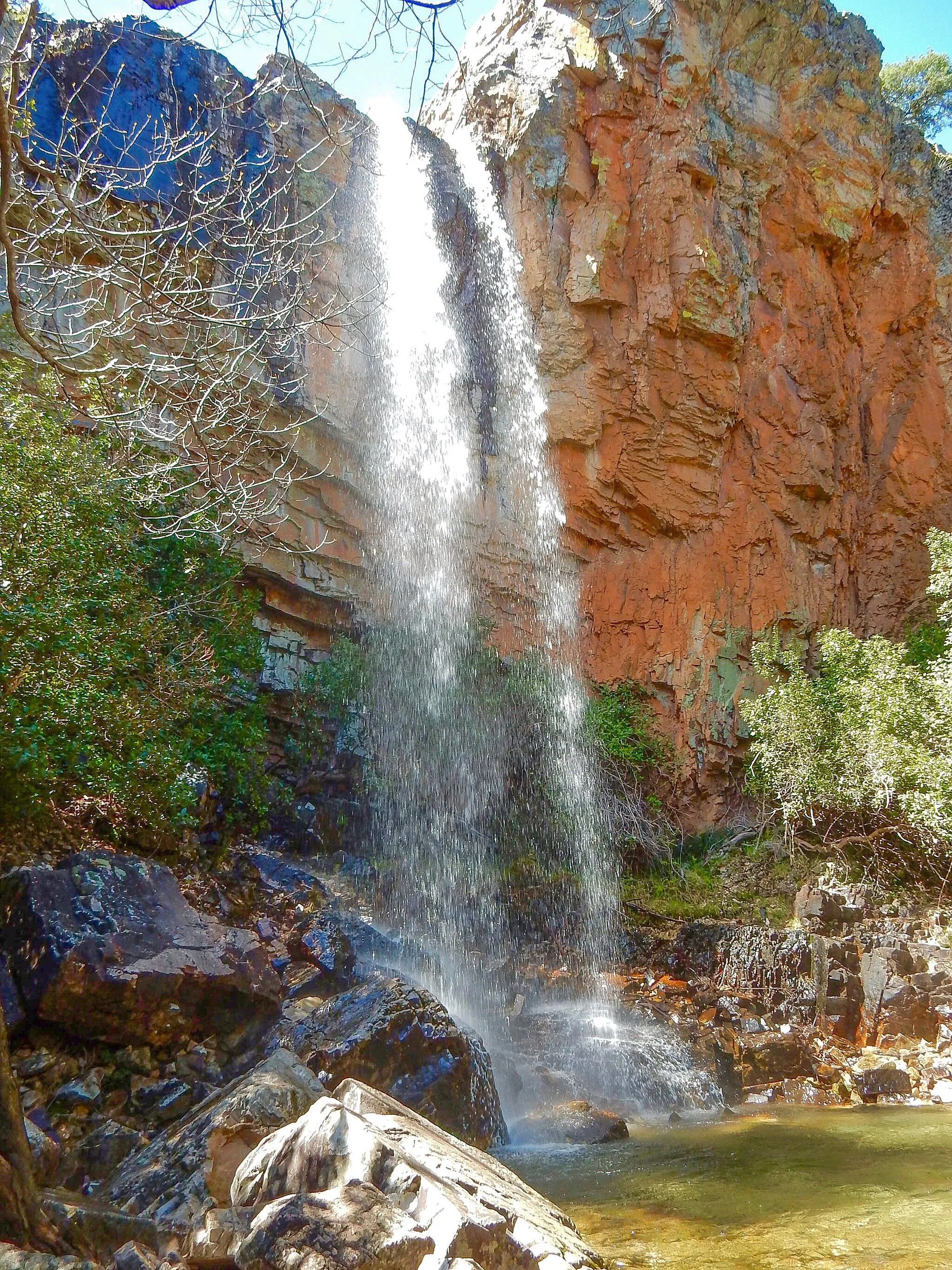 Photo showing: Las cascada principal de las Batuecas.