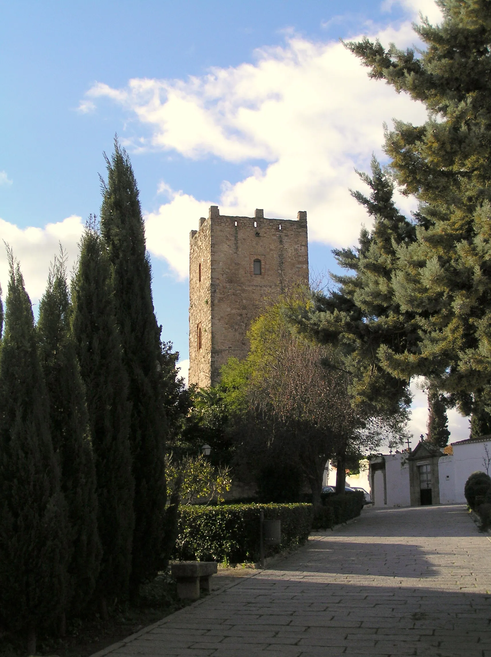 Photo showing: Torre del Alcázar de los Bejarano, en Trujillo