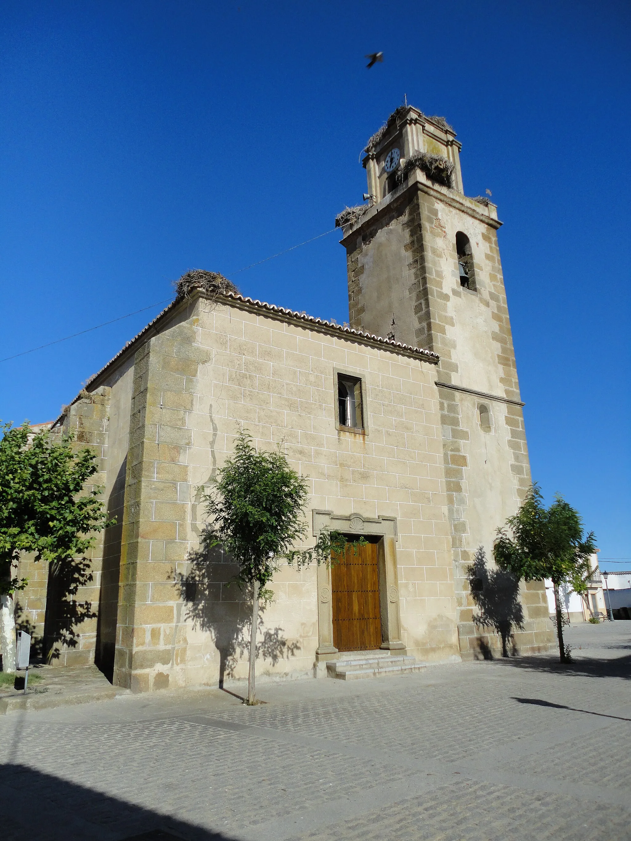 Photo showing: Iglesia parroquial de Villa del Rey, provincia de Cáceres, España.
