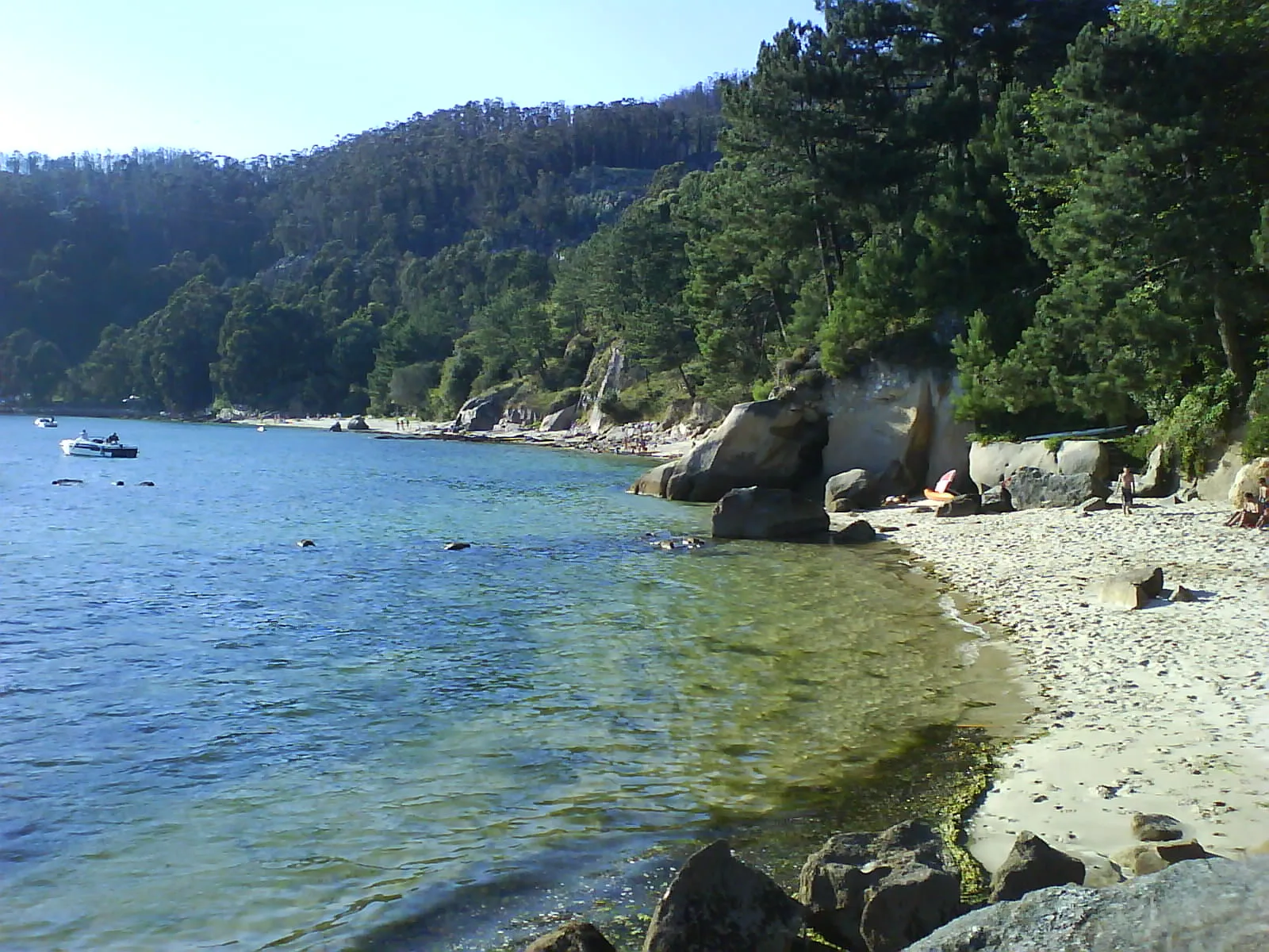 Photo showing: Playa A Borna en Moaña, Pontevedra, Galicia (España).