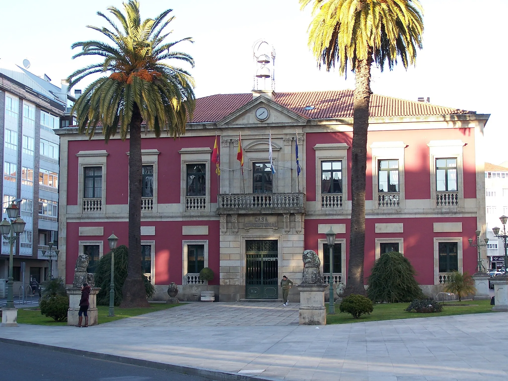 Photo showing: Townhall of Vilagarcía de Arousa (Pontevedra) in Galicia, Spain.