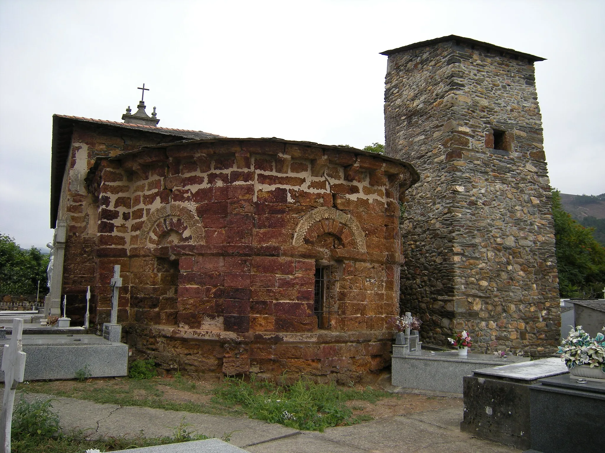 Photo showing: Igrexa de San Clodio de Ribas de Sil.