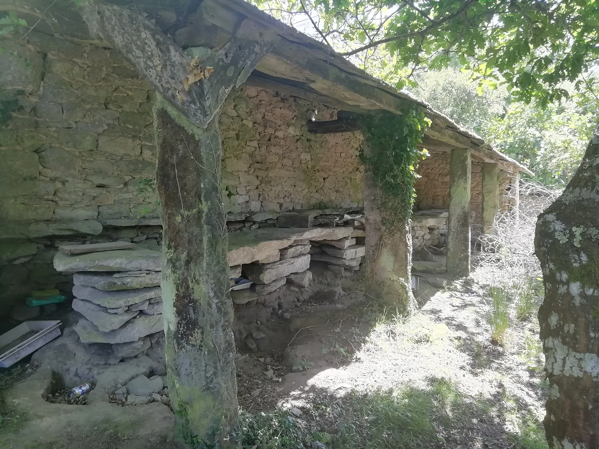 Photo showing: Detalle de parte dos pendellos da antiga feira de Cotá