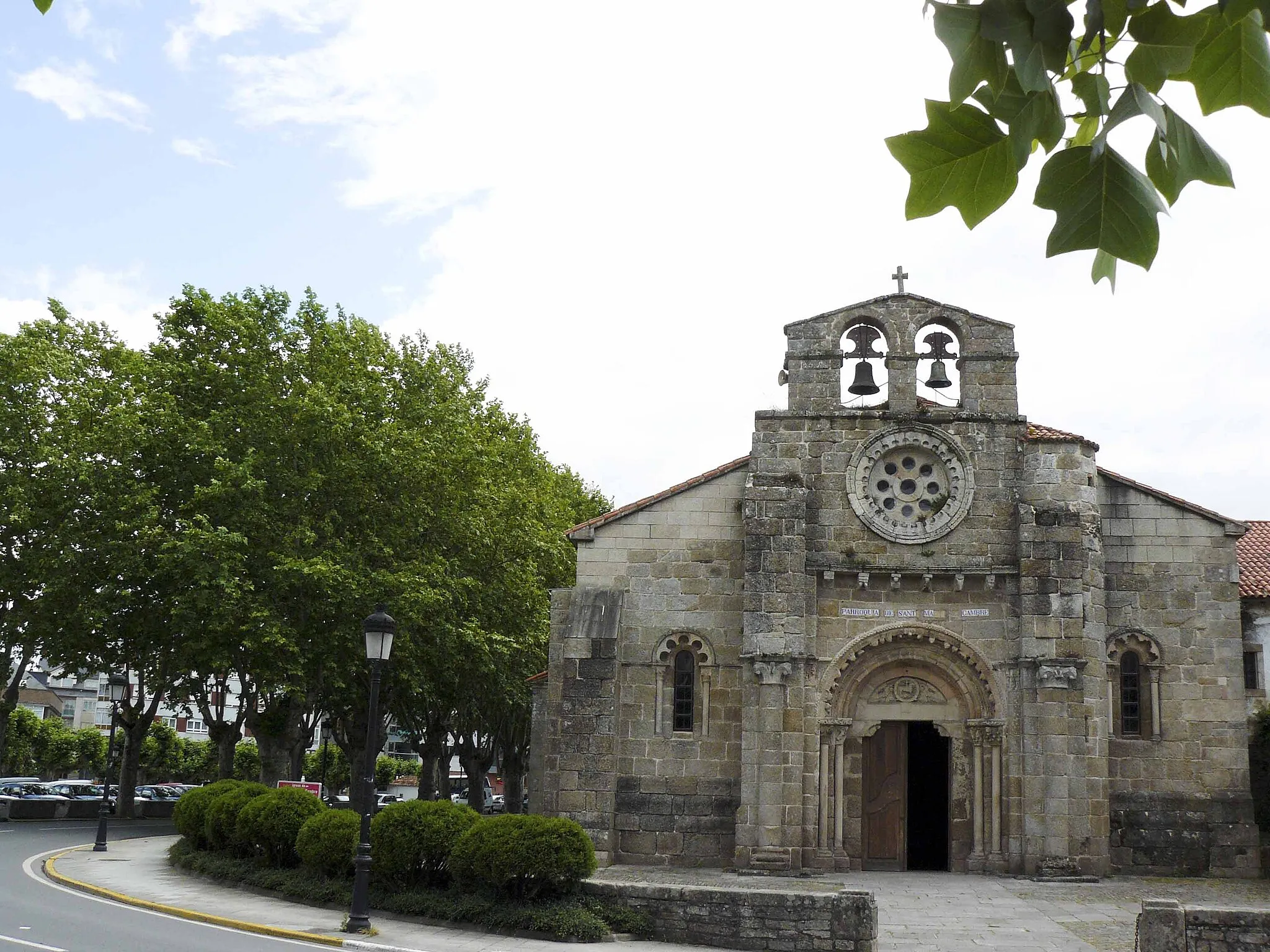 Photo showing: Fachada Igrexa de Santa María de Cambre